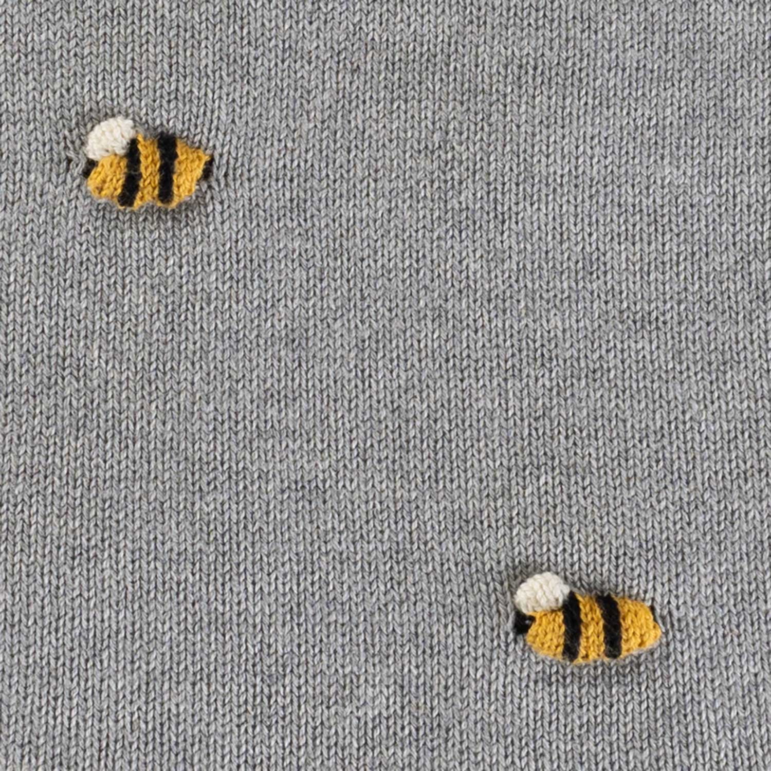 Organic Cotton Bee Baby Blanket - Image 3