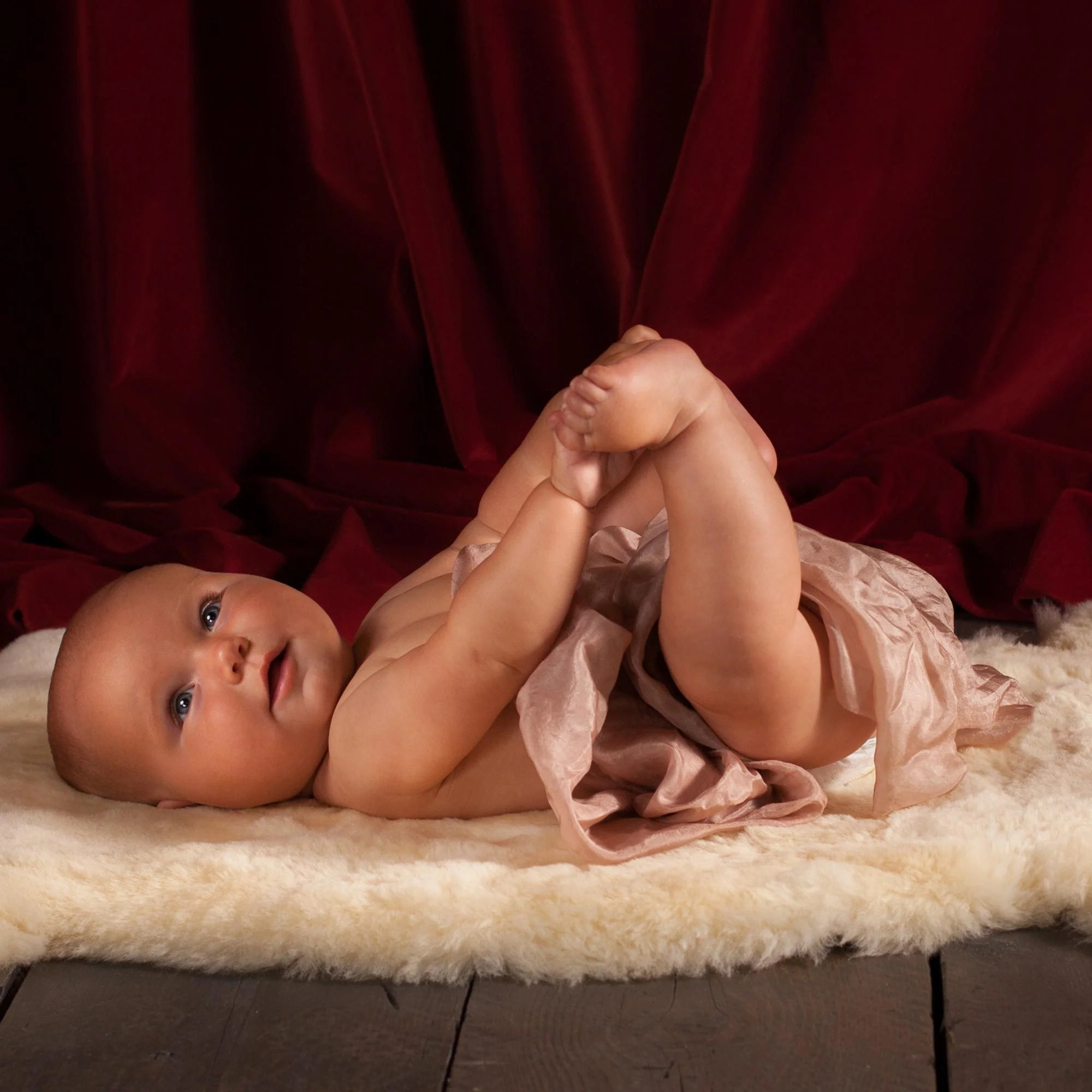 Baby Lambskin Comforter - Image 2