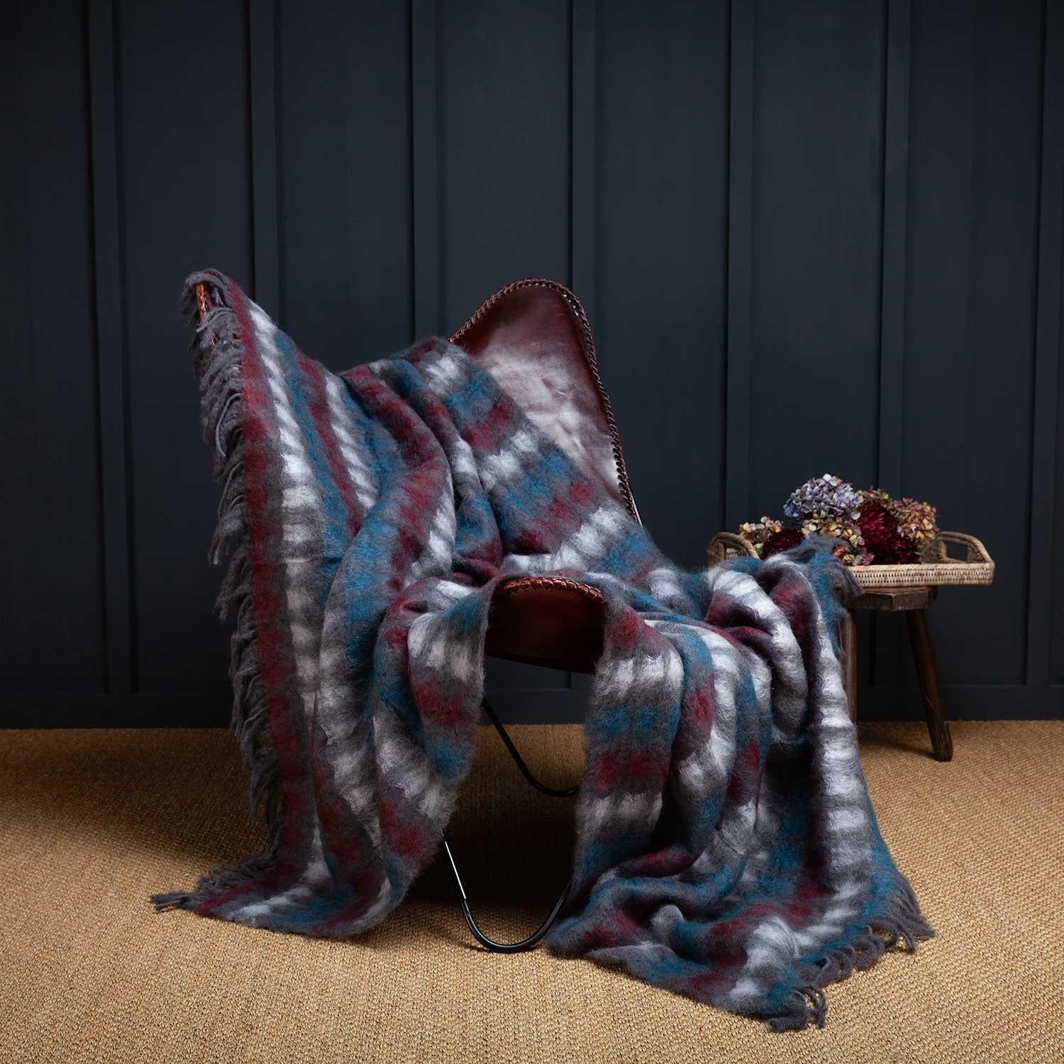Carmen Mohair Blanket Moonlight - Image 3