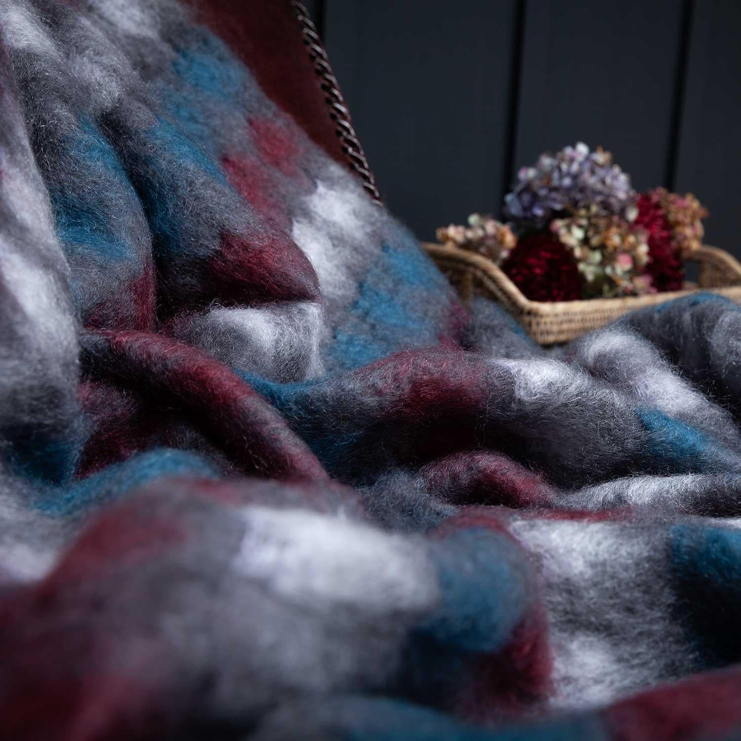 Carmen Mohair Blanket Moonlight - Image 4