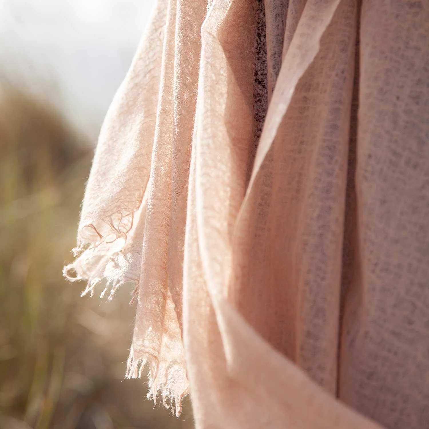Diaphanous Pashmina Truffle - Image 8
