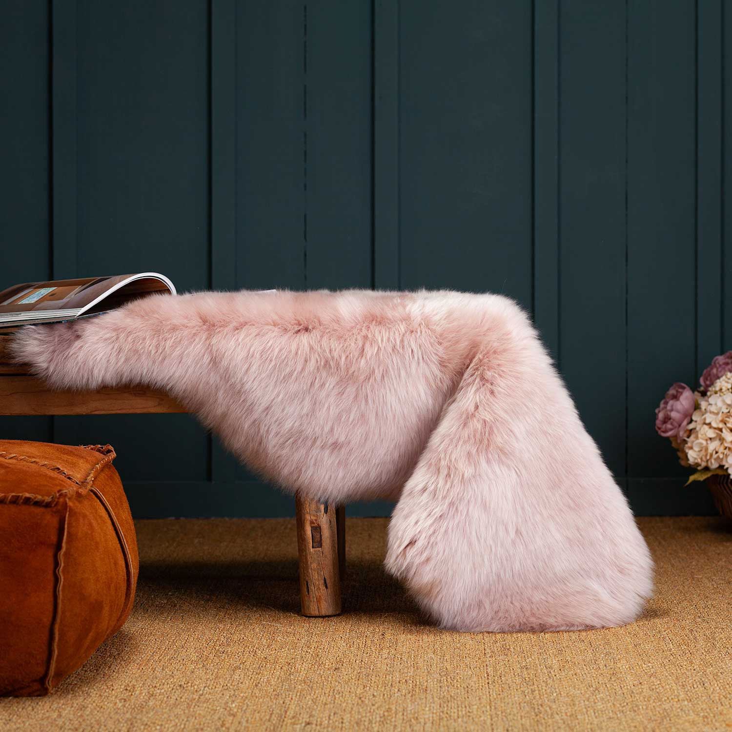 Dusky Rose Sheepskin - Image 4