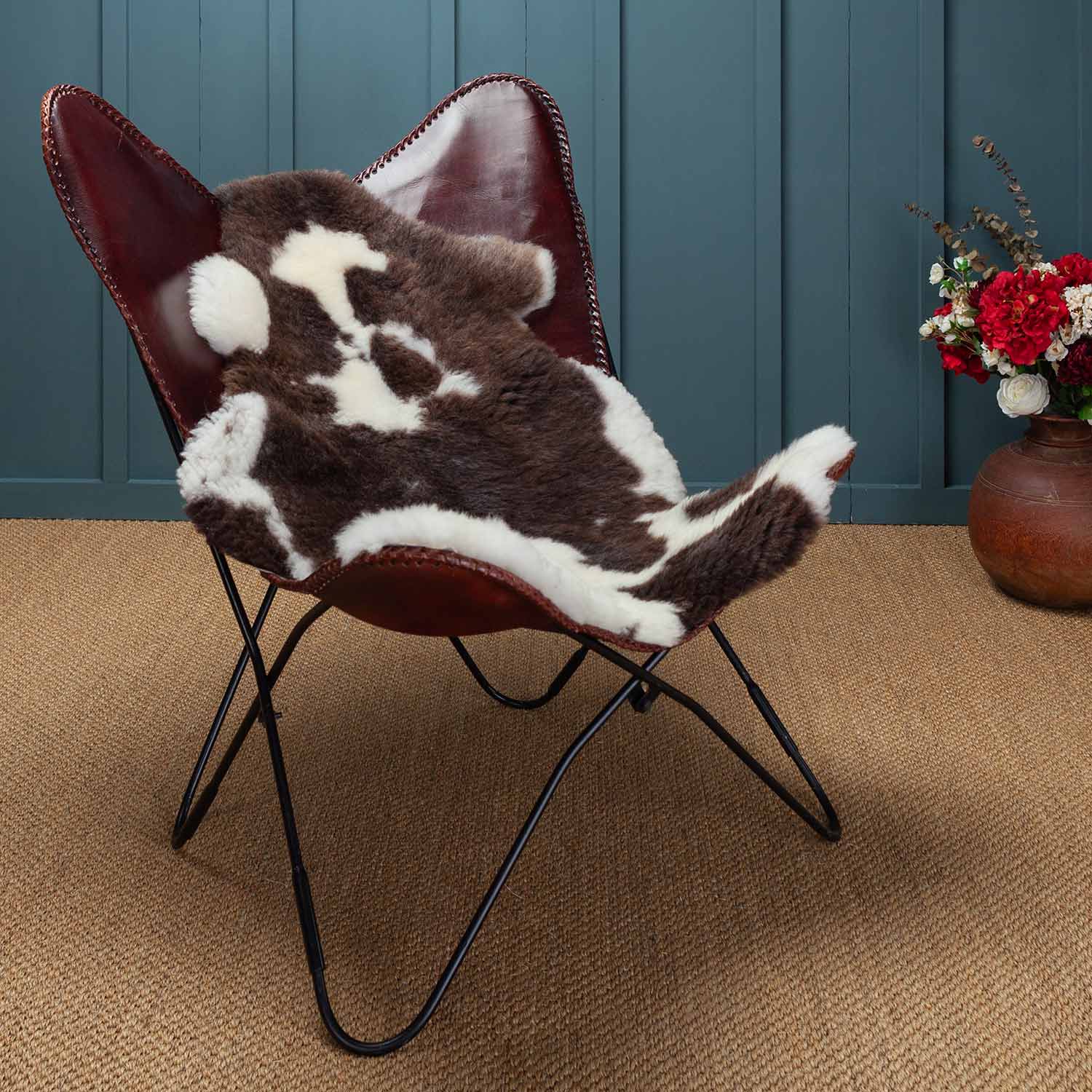 Eco Tanned British Jacob Sheepskin Medium - Image 5