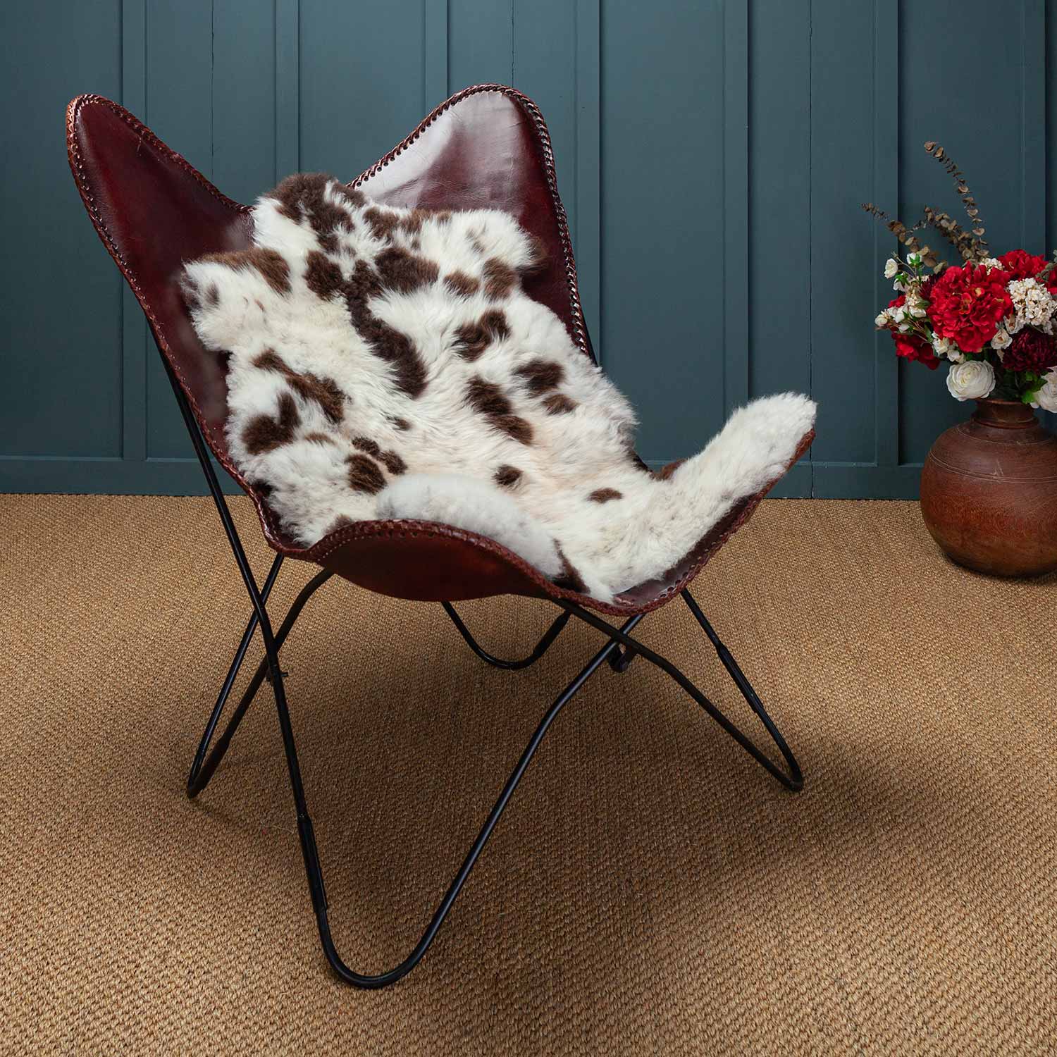 Eco Tanned British Jacob Sheepskin Medium - Image 6