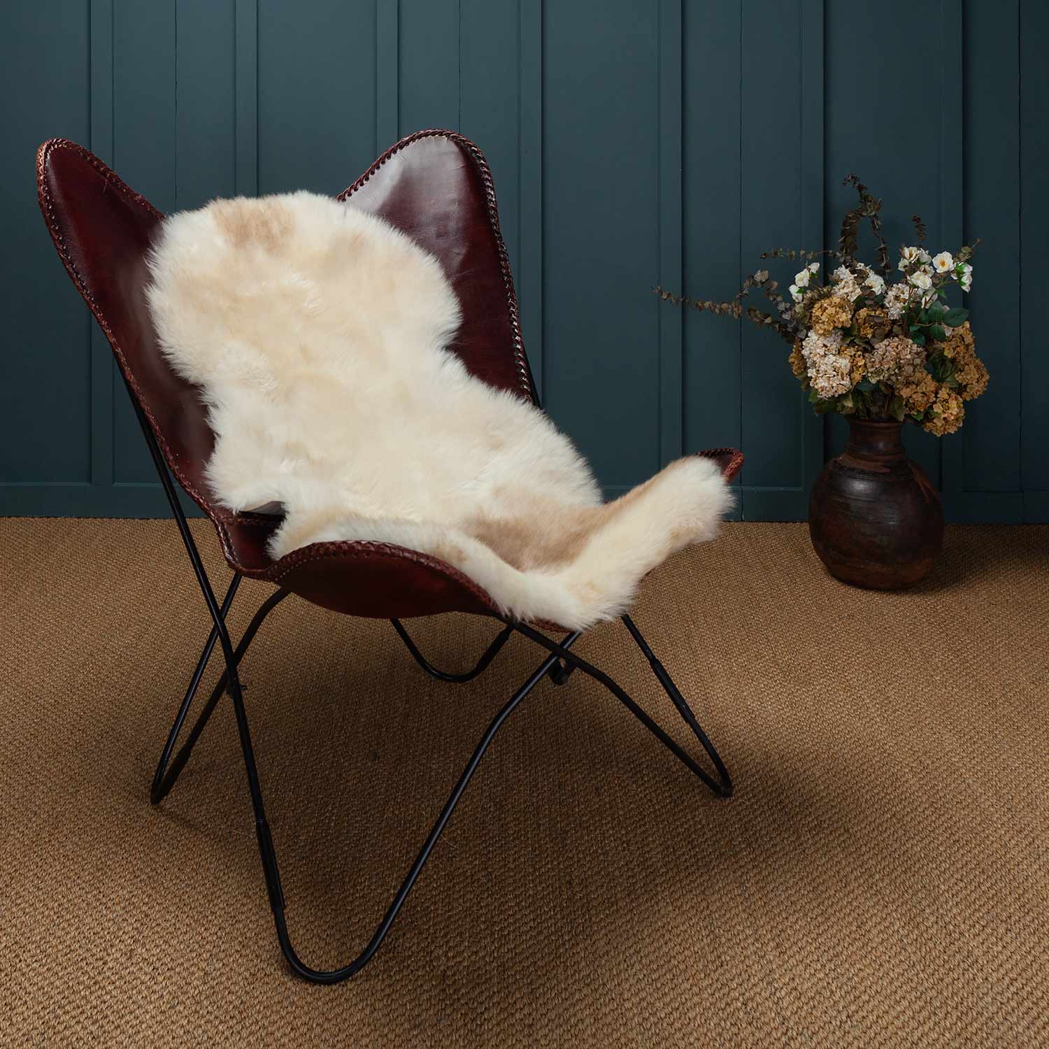 Eco Tanned British Rare-Breed Sheepskin Light Tones - Image 3