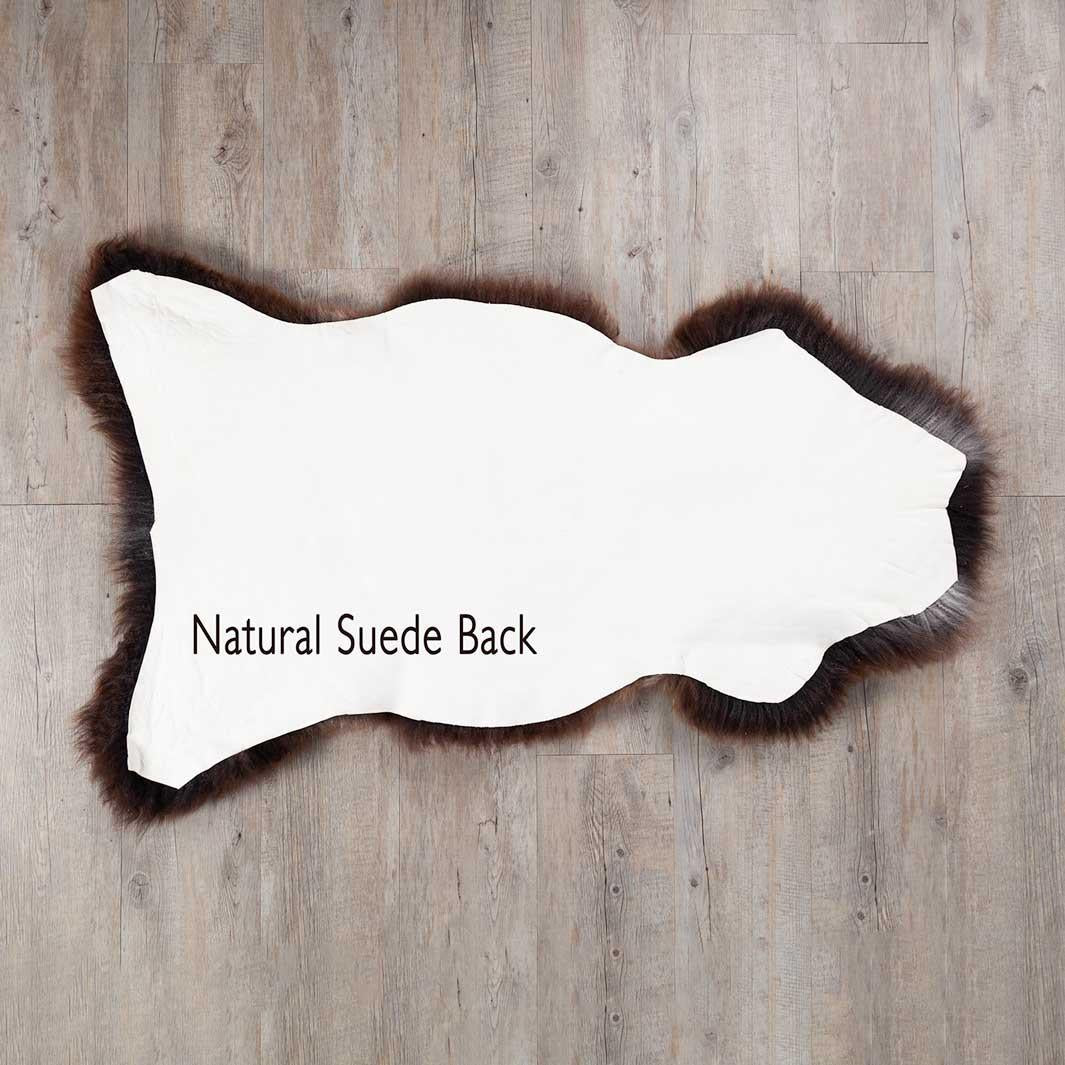 Eco Tanned British Rare-Breed Sheepskin Dark Tones - Image 7