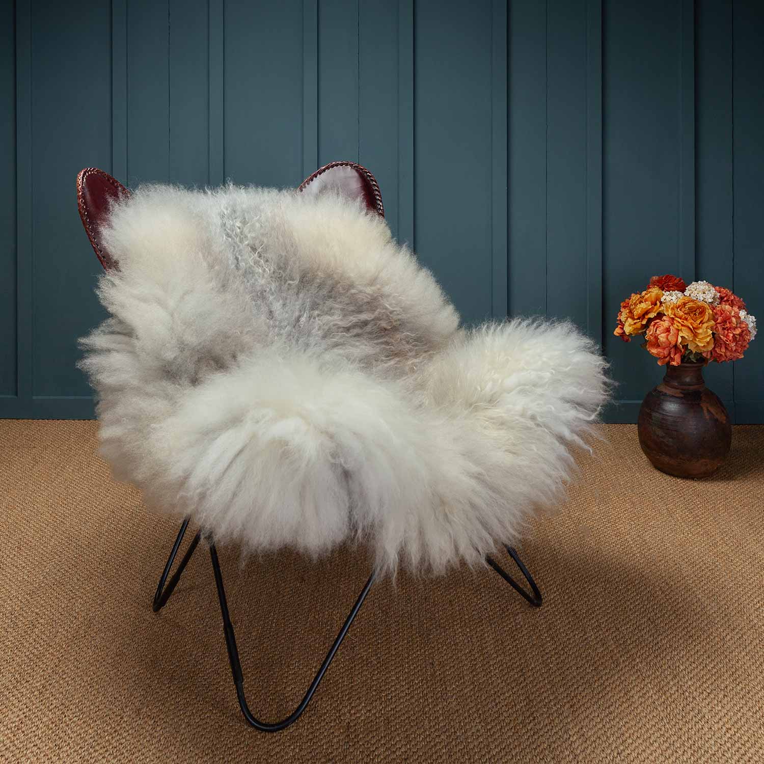 Eco Tanned Swedish Melerade Sheepskin Light Tones - Image 3