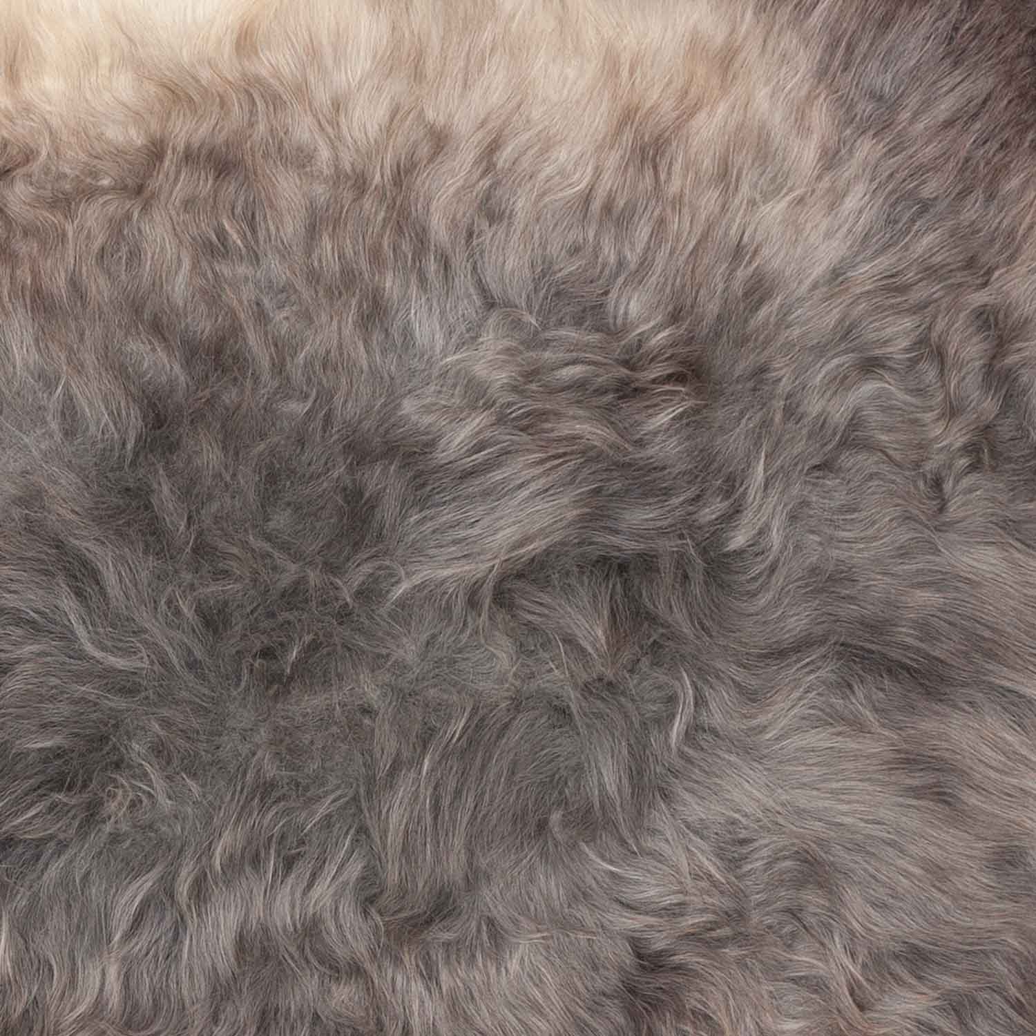 Eco Tanned Swedish Melerade Sheepskin Dark Tones - Image 4