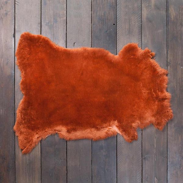 Exclusive Sheepskin Throw Ginger - Image 5