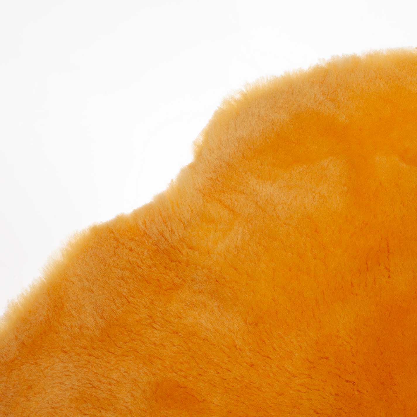 Exclusive Sheepskin Throw Gold - Image 5