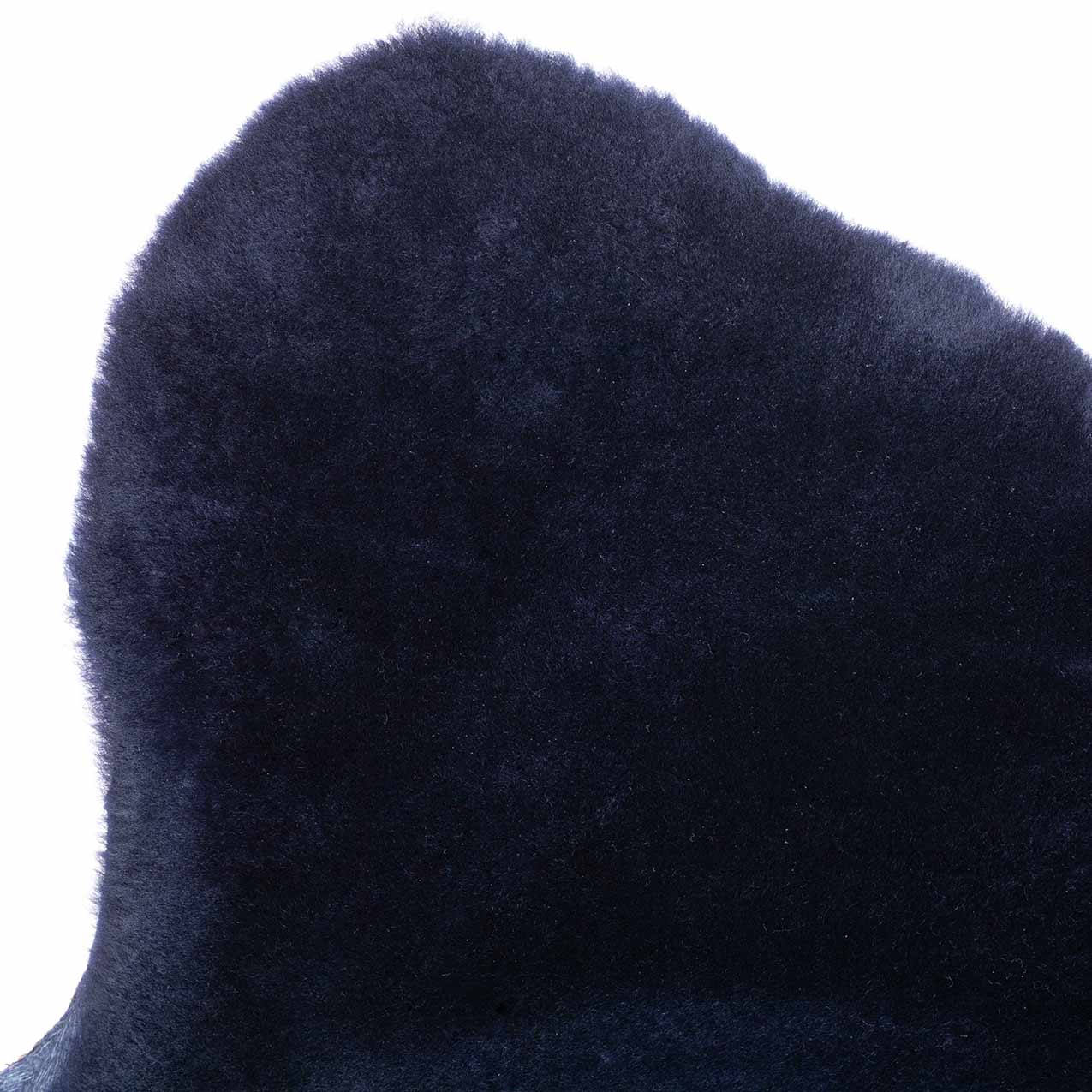 Exclusive Sheepskin Throw Midnight Blue - Image 6