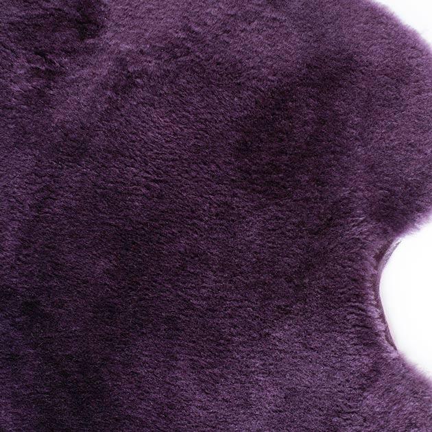 Exclusive Sheepskin Throw Royal Purple - Image 6