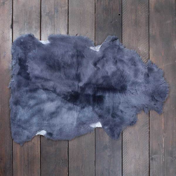 Exclusive Sheepskin Throw Silver - Image 5