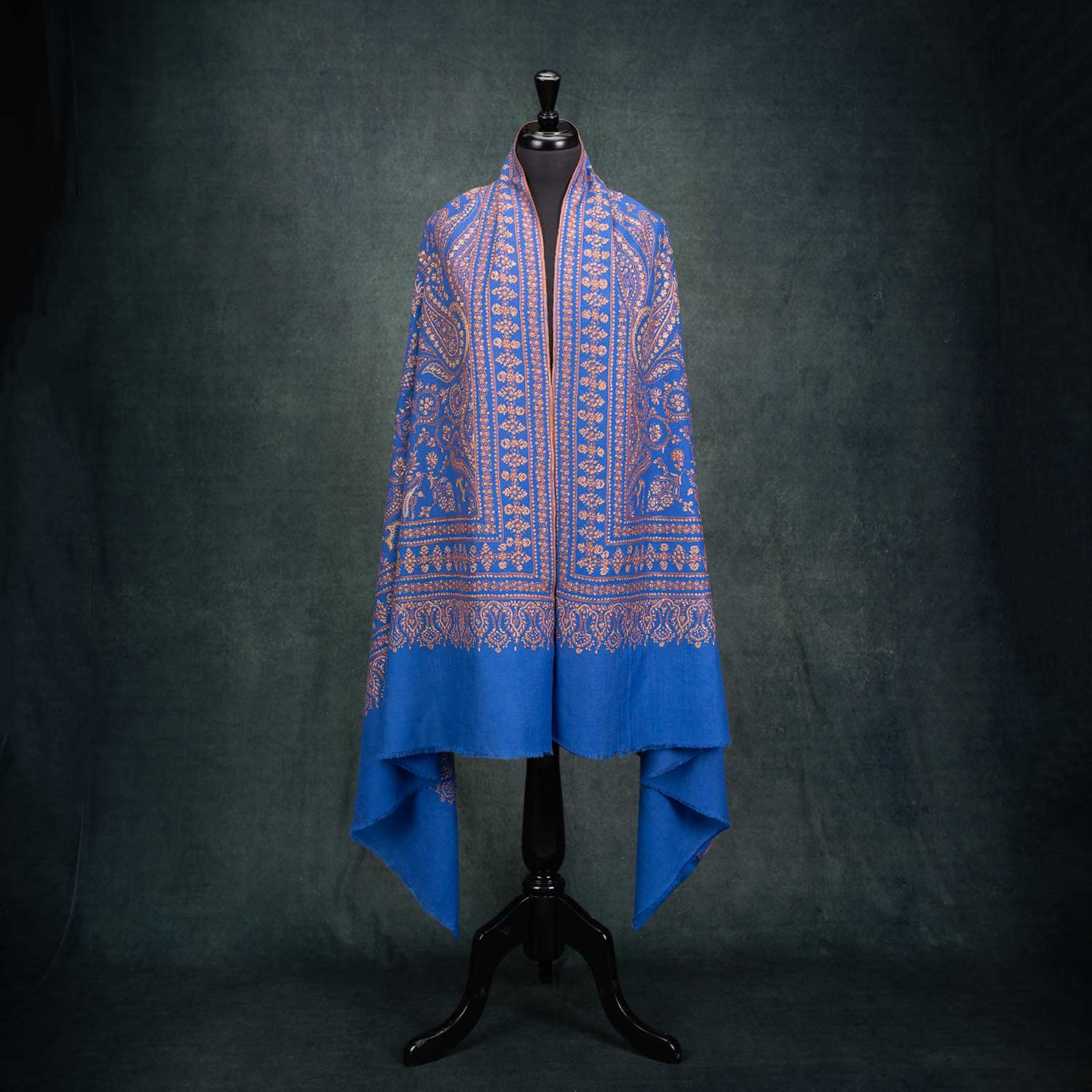 Hand Embroidered Exclusive Cashmere Pashmina - Image 4
