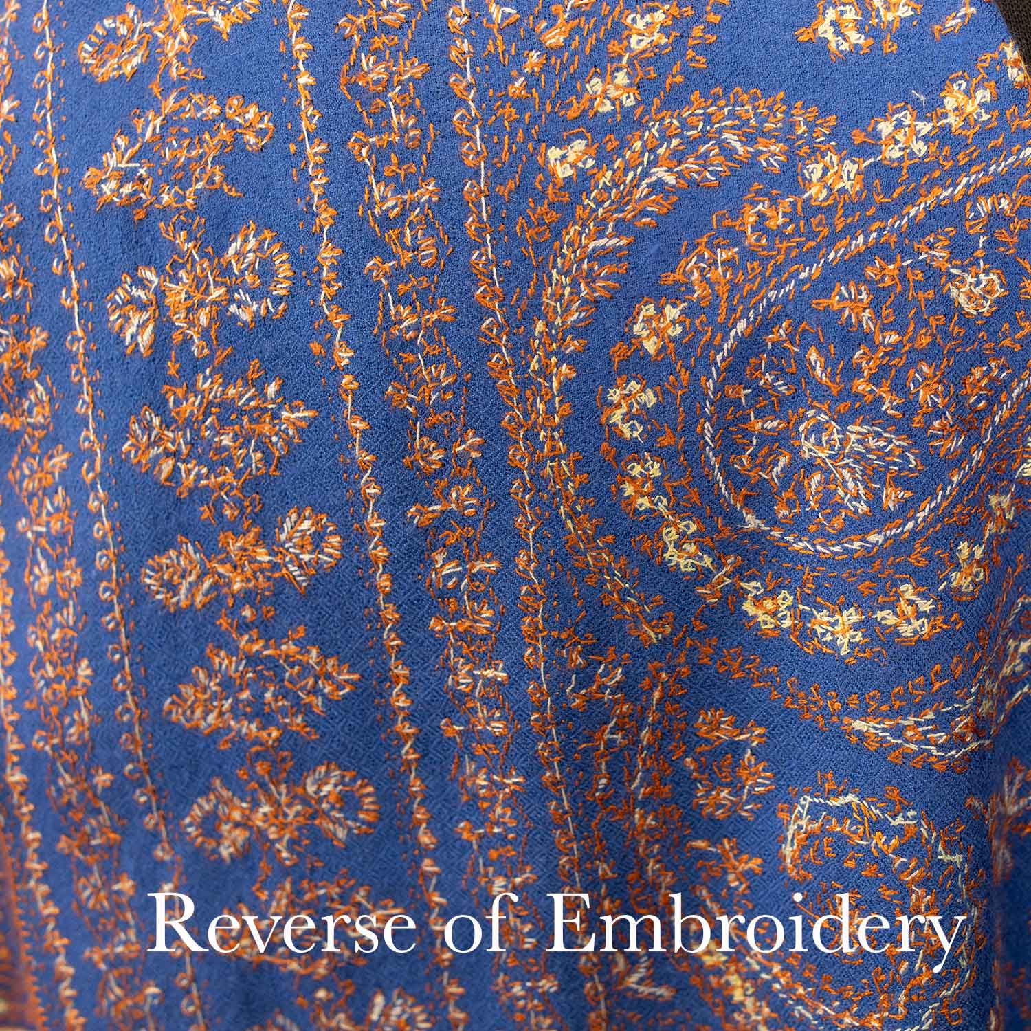 Hand Embroidered Exclusive Cashmere Pashmina - Image 8