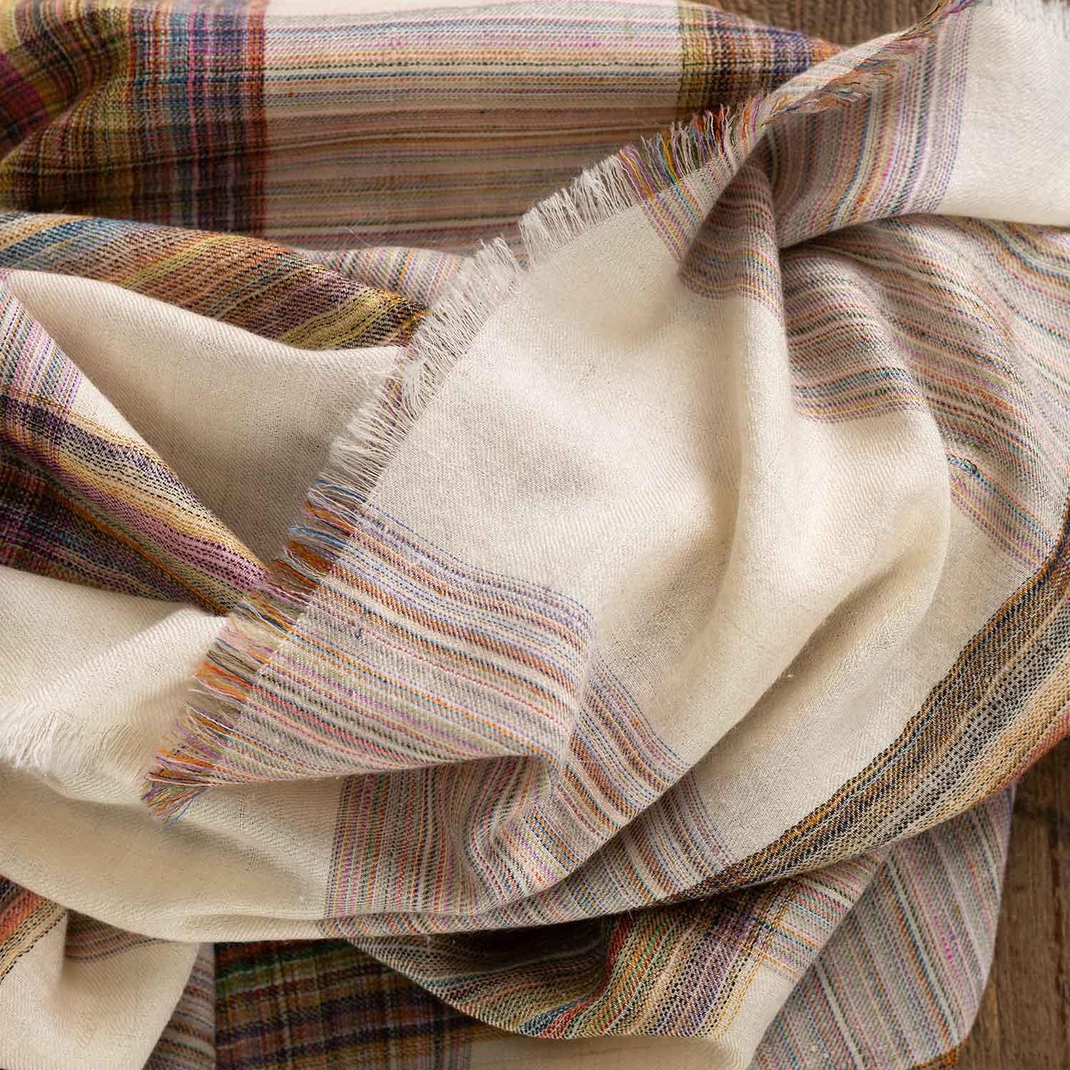 Handwoven Music Series 'Rainbow Stole' - Image 10