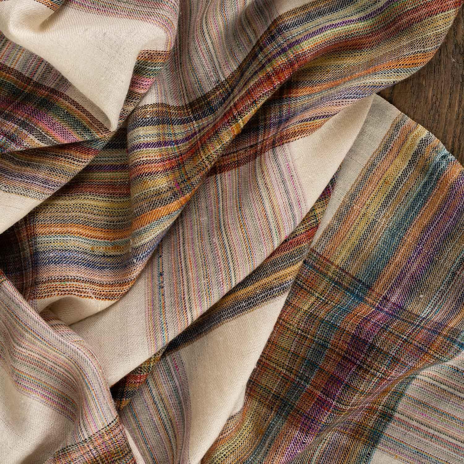 Handwoven Music Series 'Rainbow Stole' - Image 5