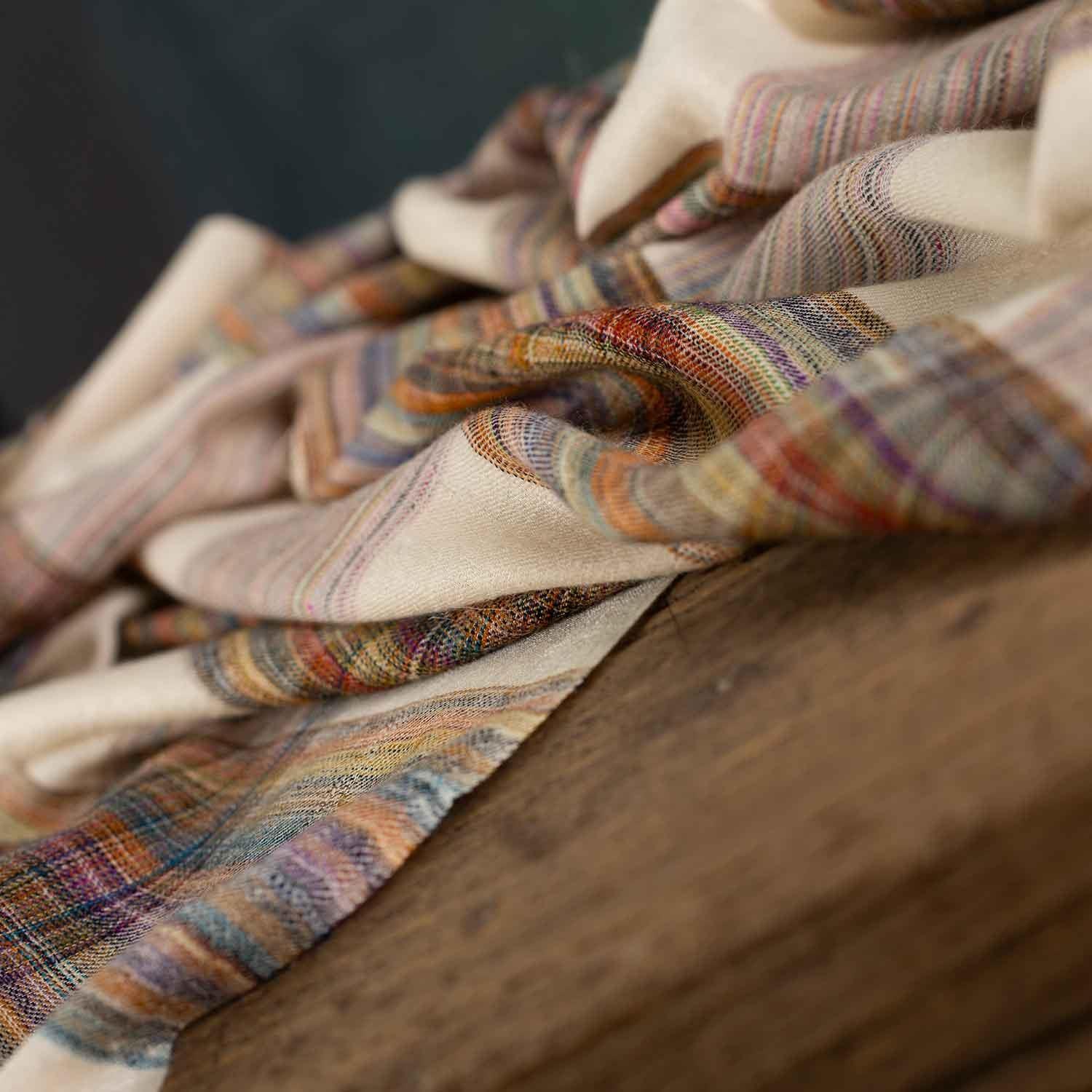 Handwoven Music Series 'Rainbow Stole' - Image 7