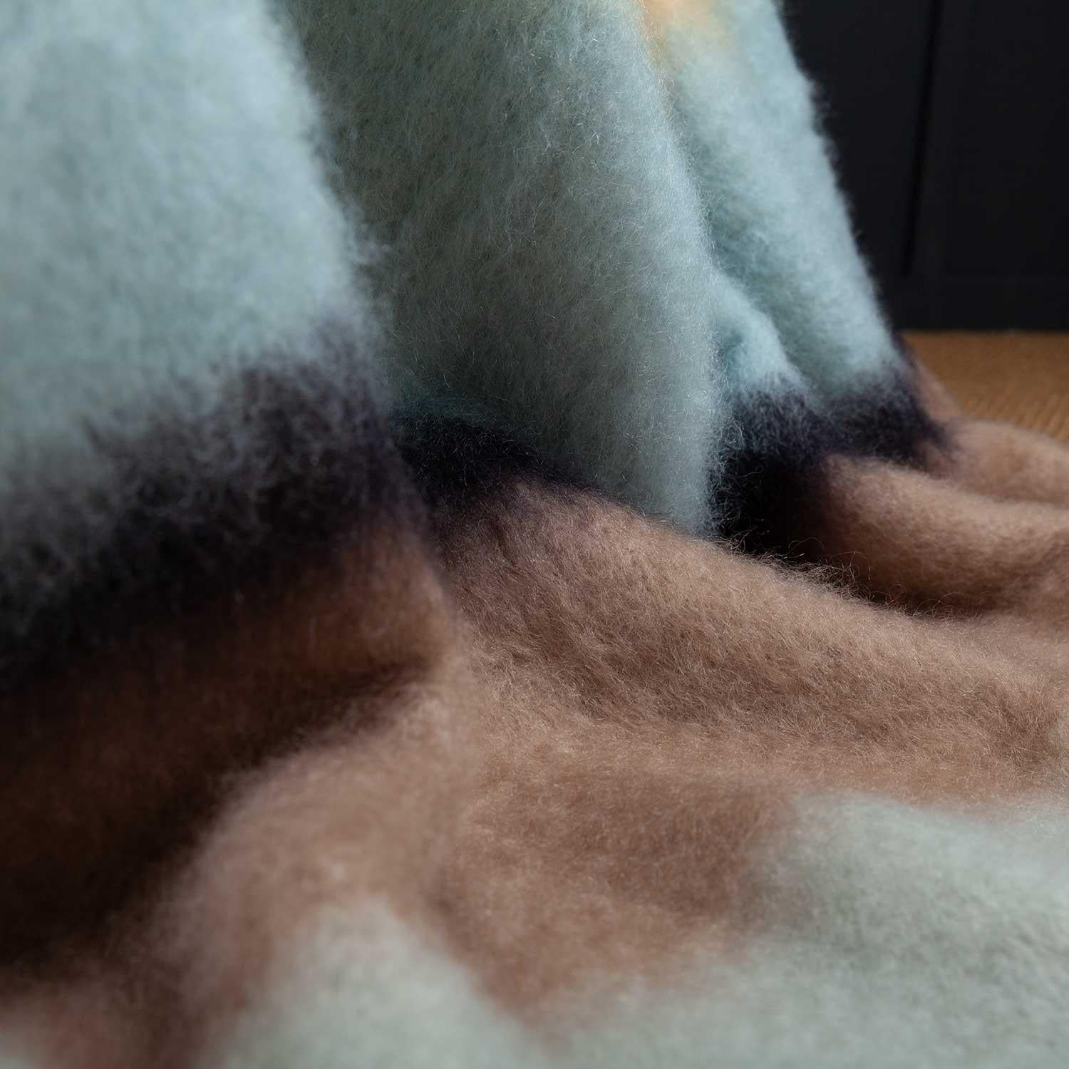 Harmony Mohair Blanket Driftwood - Image 4