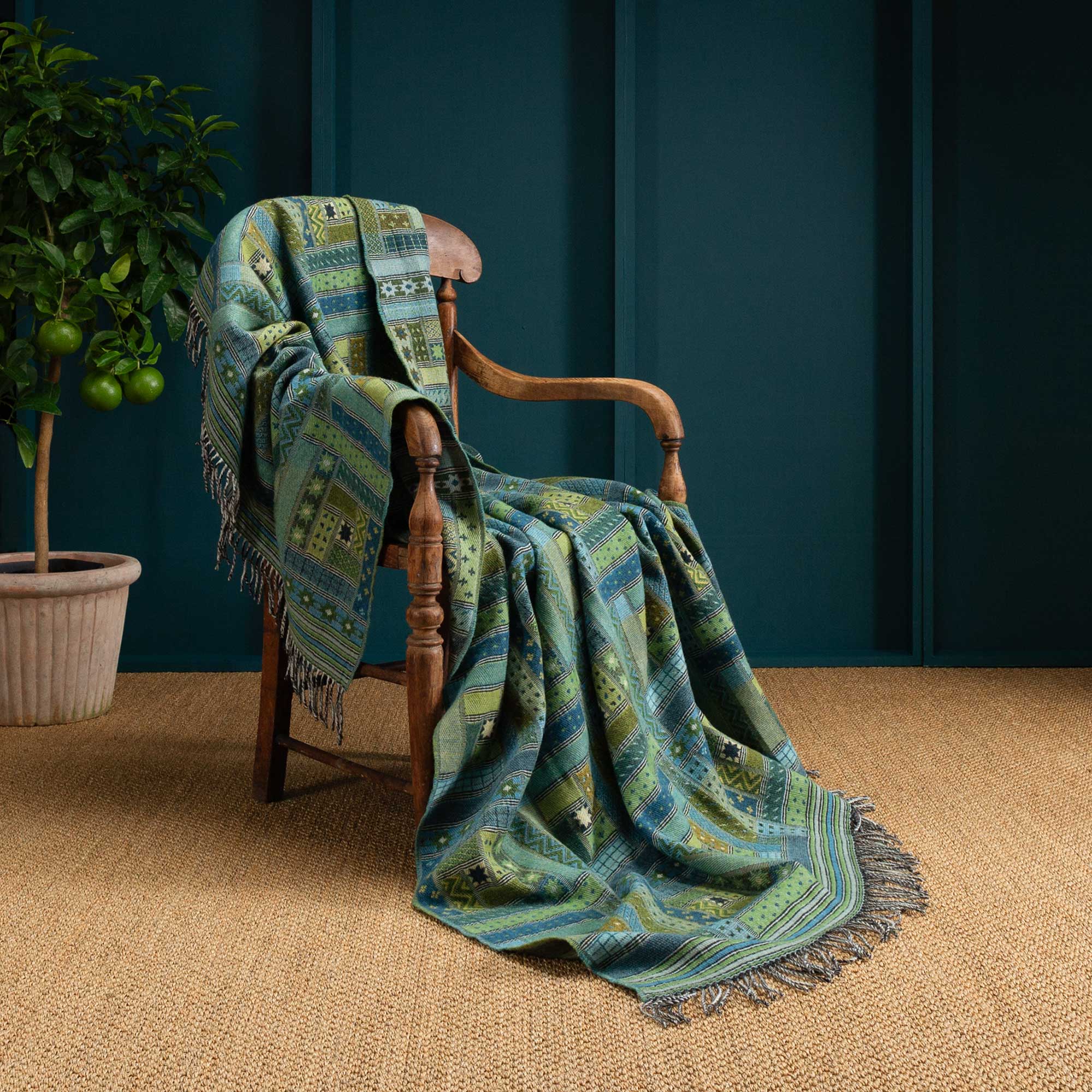 Hebrides Merino Throw Islay - Image 2
