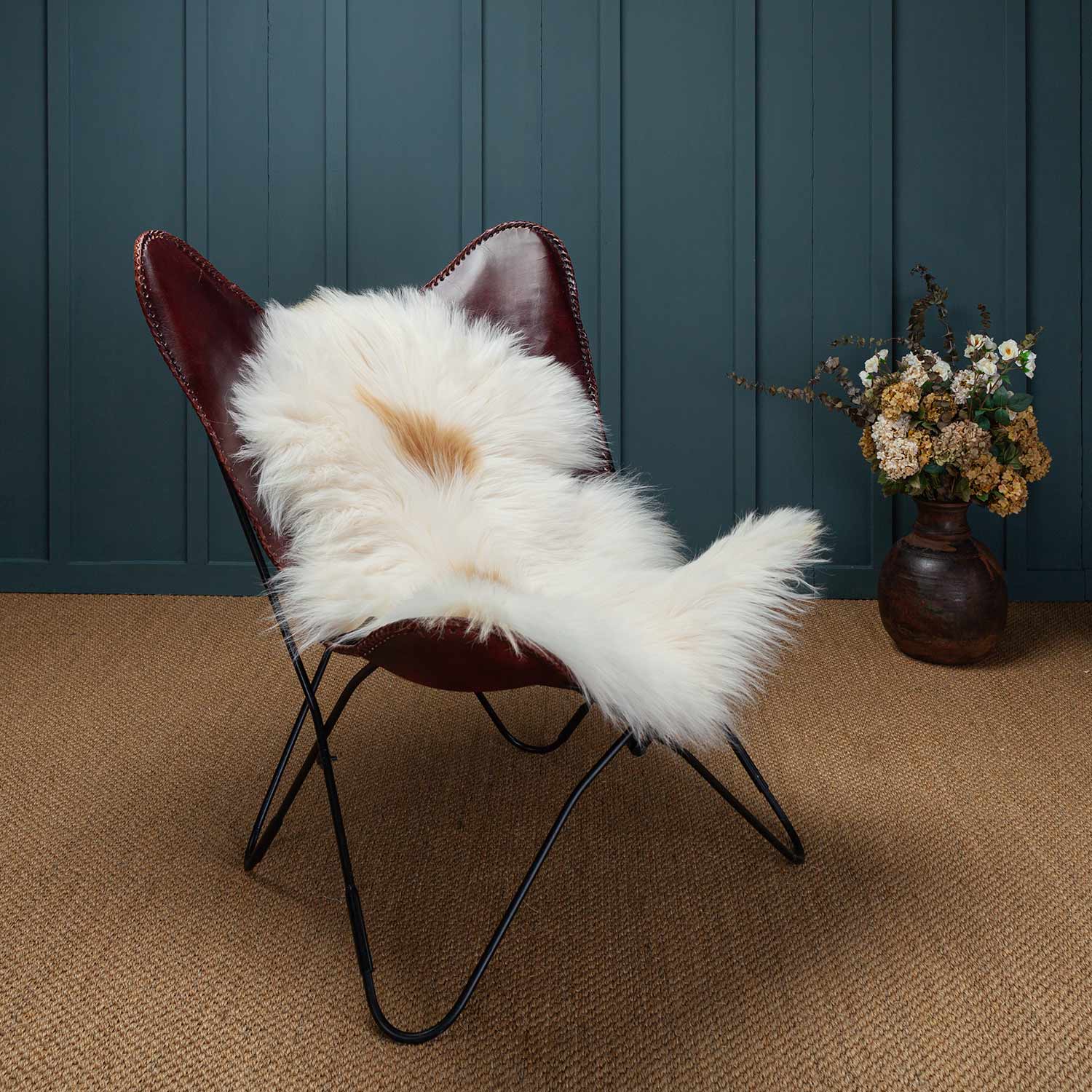Himalayan Natural Spot Sheepskin - Image 7