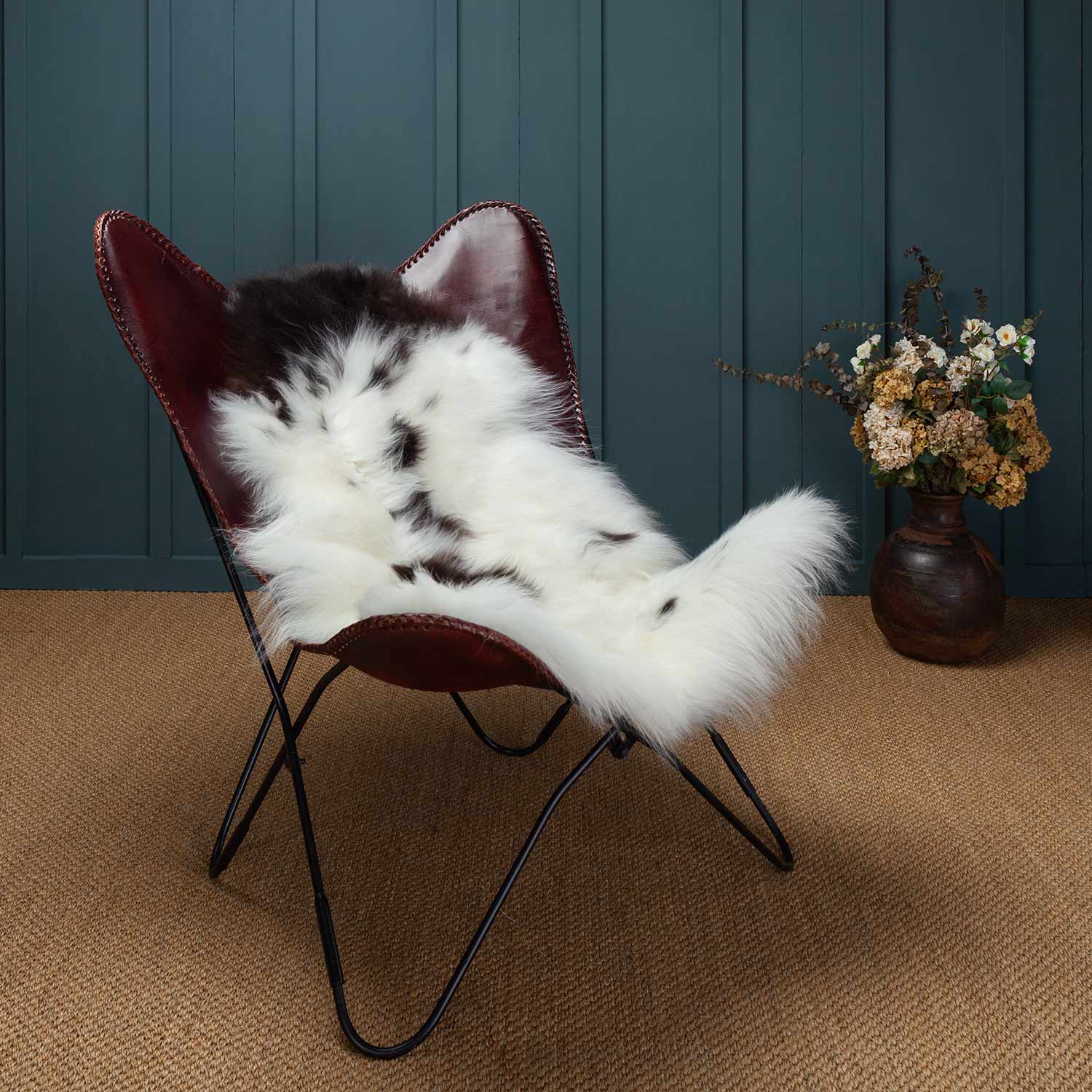 Himalayan Natural Spot Sheepskin - Image 8