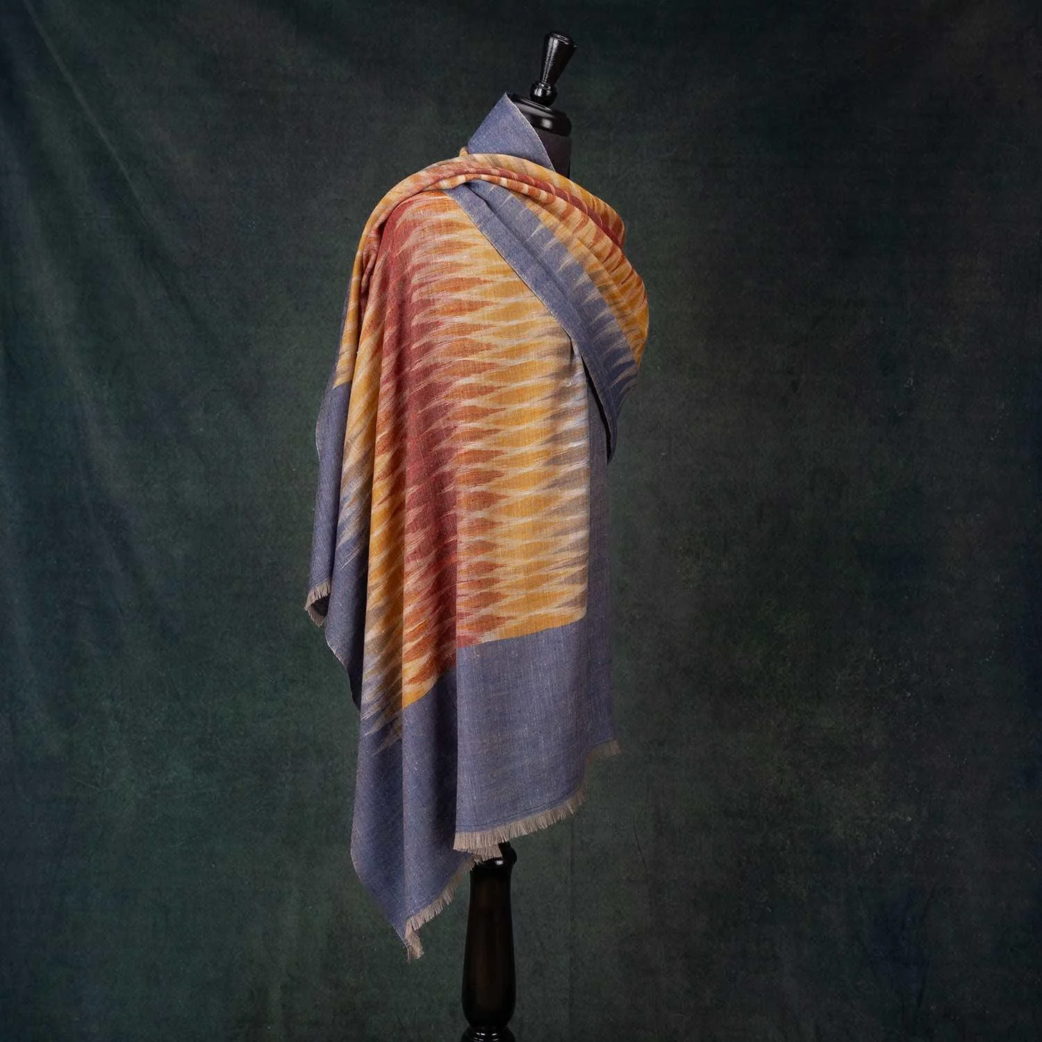 Ikat Cashmere Pashmina Sunrise - Image 2