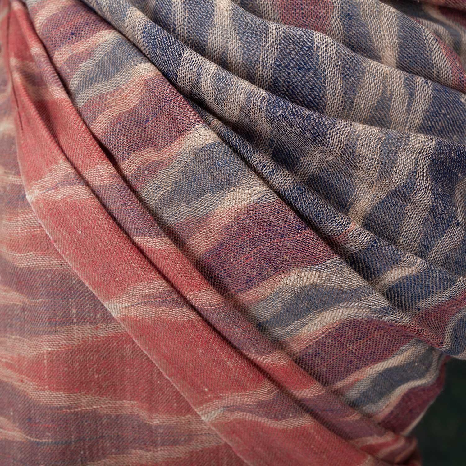 Ikat Cashmere Pashmina Sunset - Image 5
