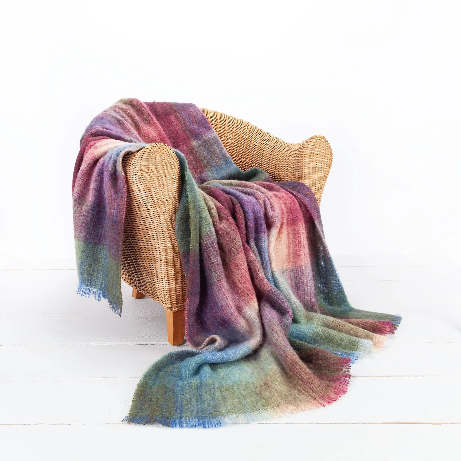 Kaleidoscope Mohair Throw - Image 3