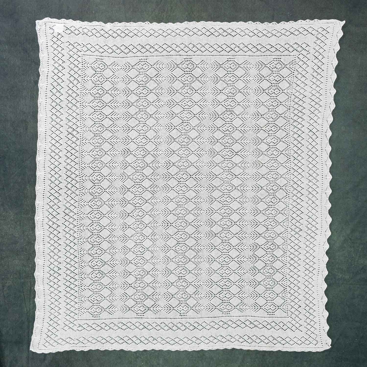 Lace Cashmere Baby Shawl - Image 3