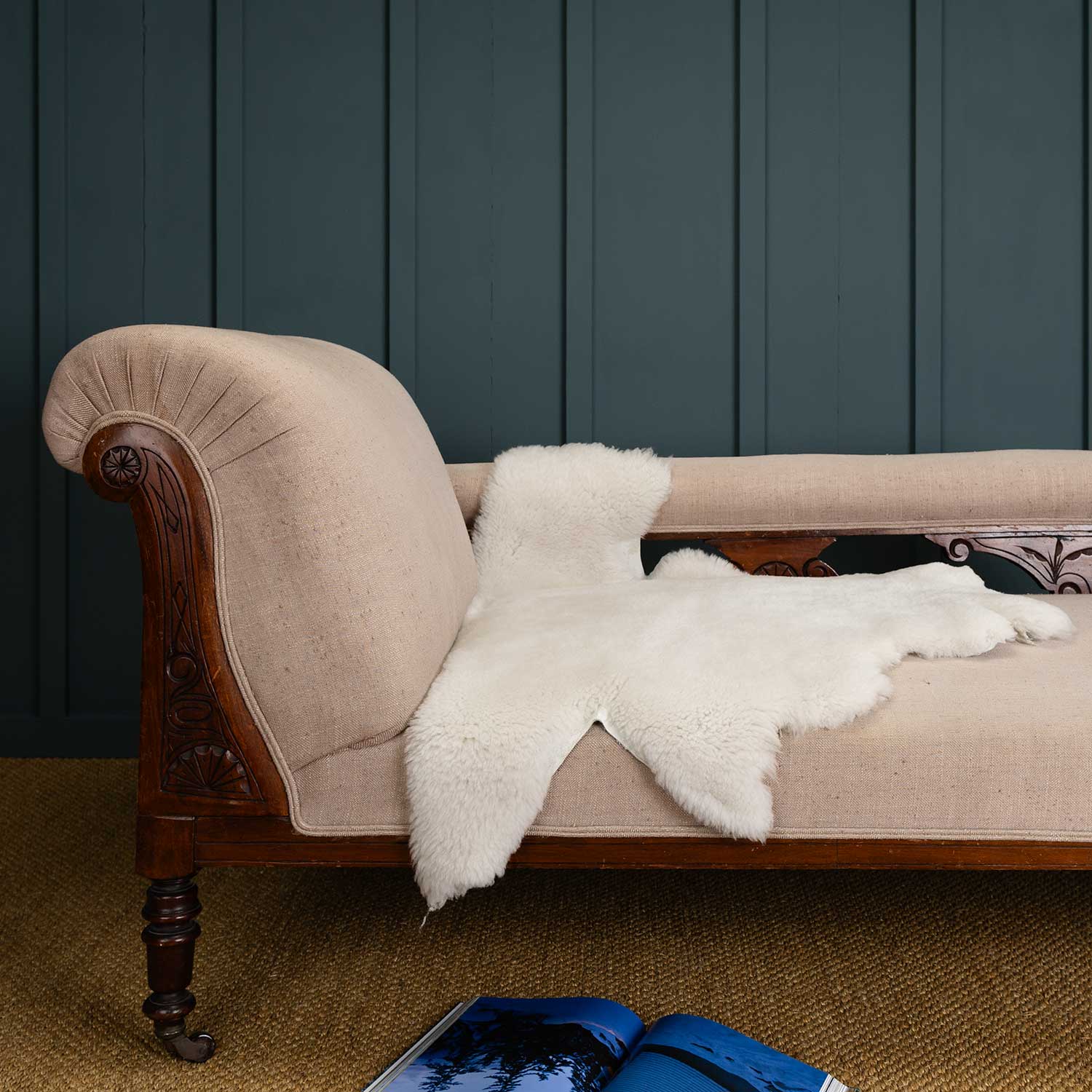 Luxury Boho Pet Rug Pearl - Image 4