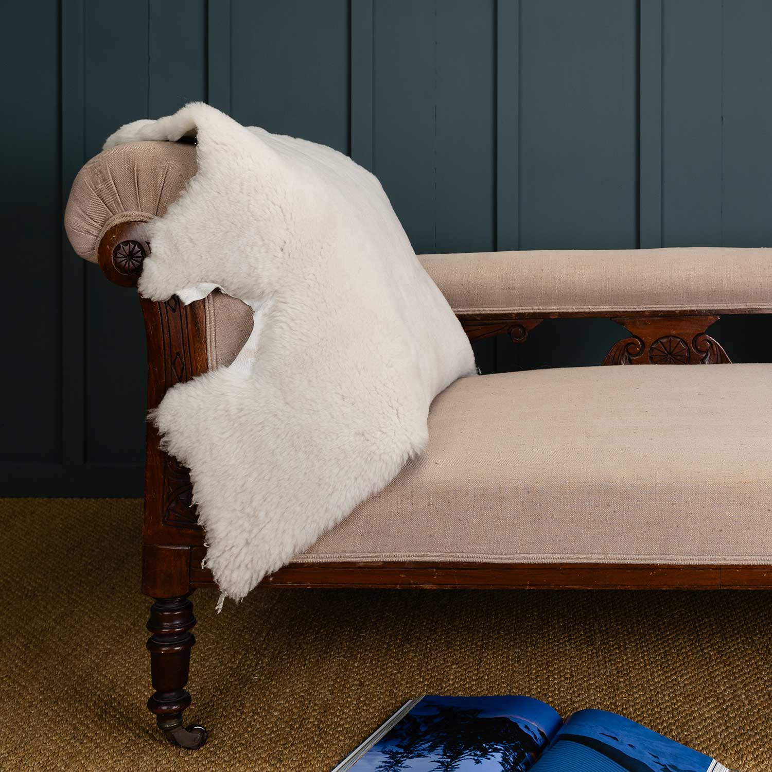 Luxury Boho Pet Rug Pearl - Image 5