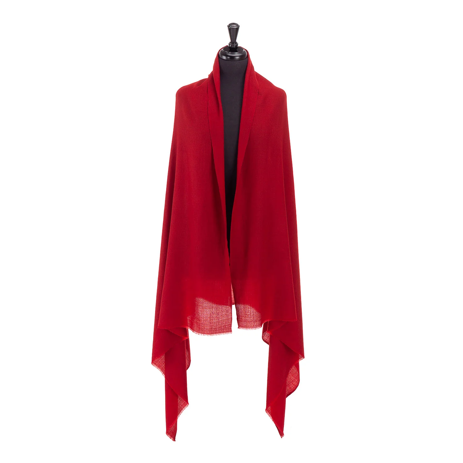 Merino Wool Shawl Russet - Image 5