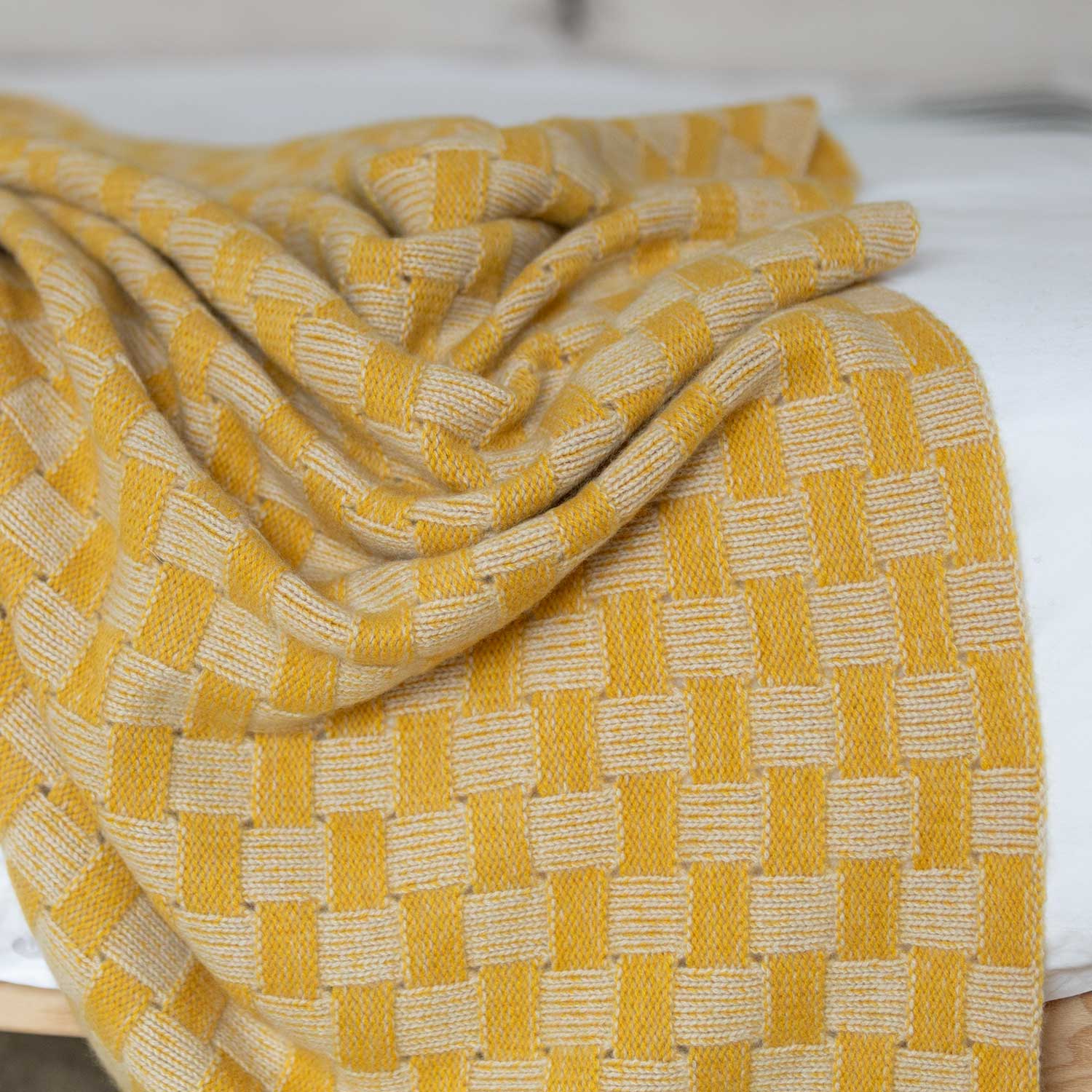 Mimosa Cashmere Blanket - Image 5