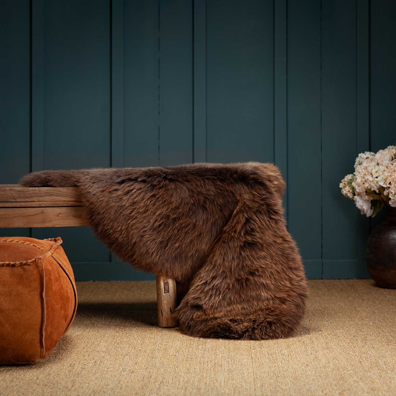 Natural Chocolate Sheepskin - Image 3