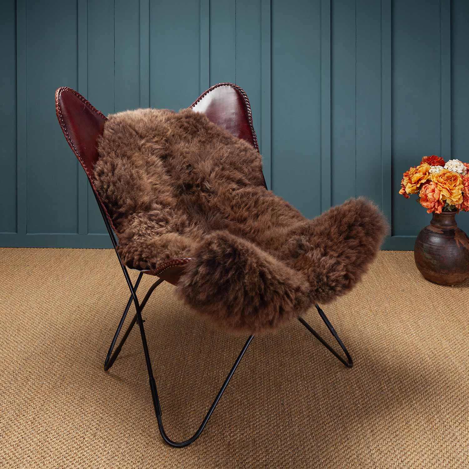 Natural Chocolate Sheepskin - Image 4