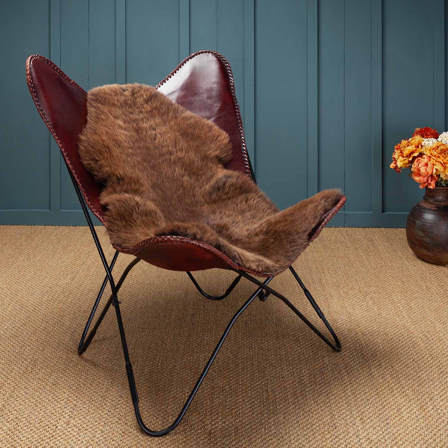 Natural Chocolate Sheepskin - Image 5