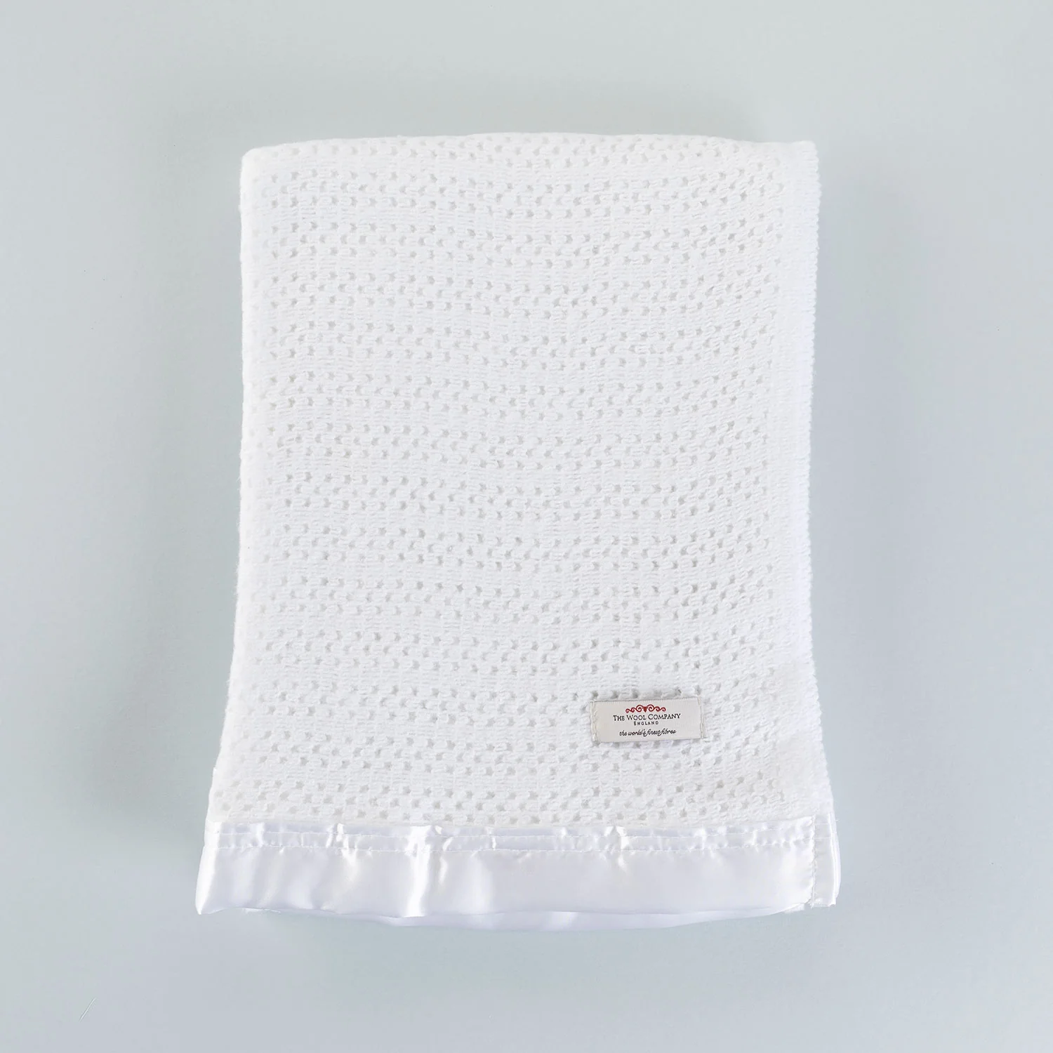 Satin Trimmed Baby Blanket - Image 4