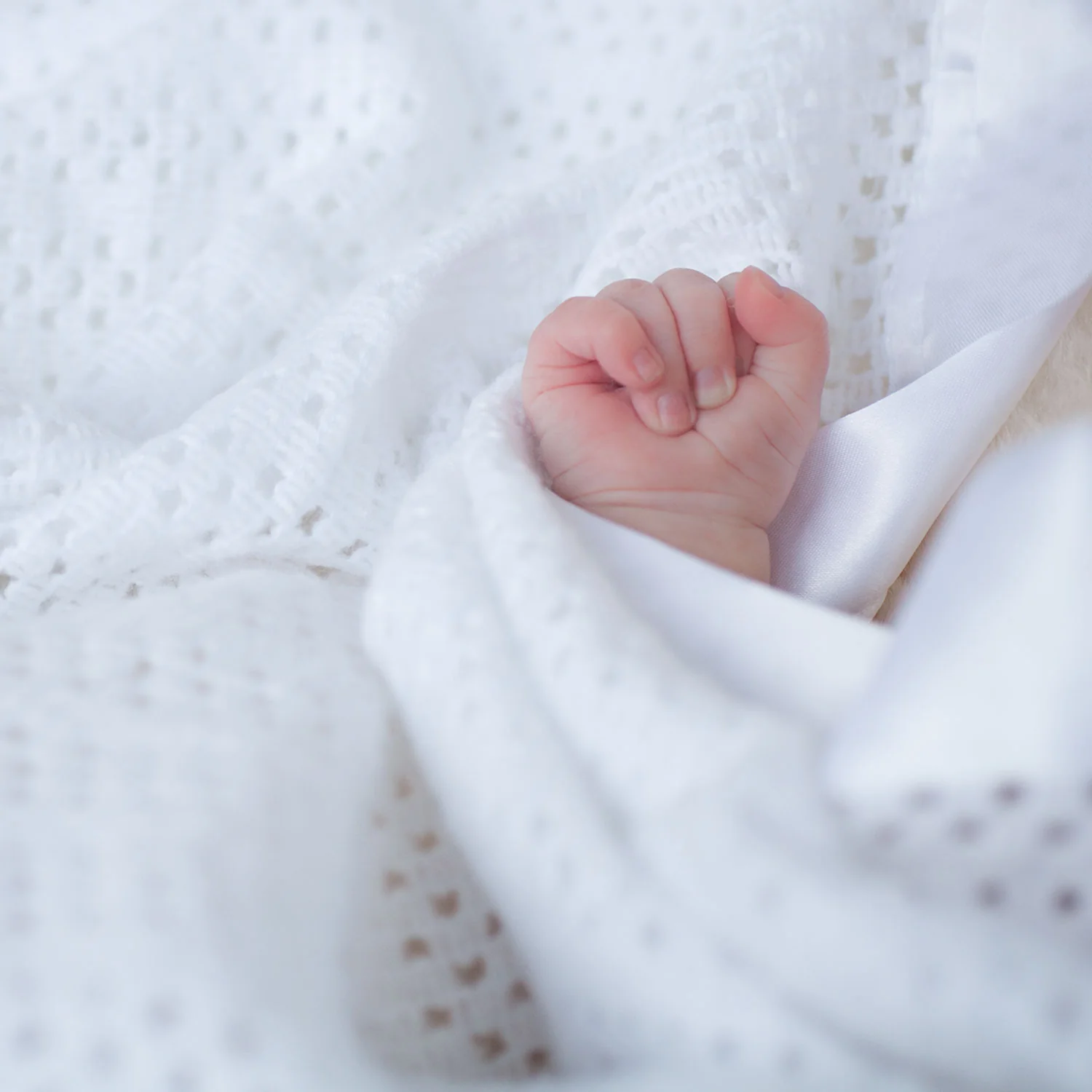 Satin Trimmed Baby Blanket - Image 5