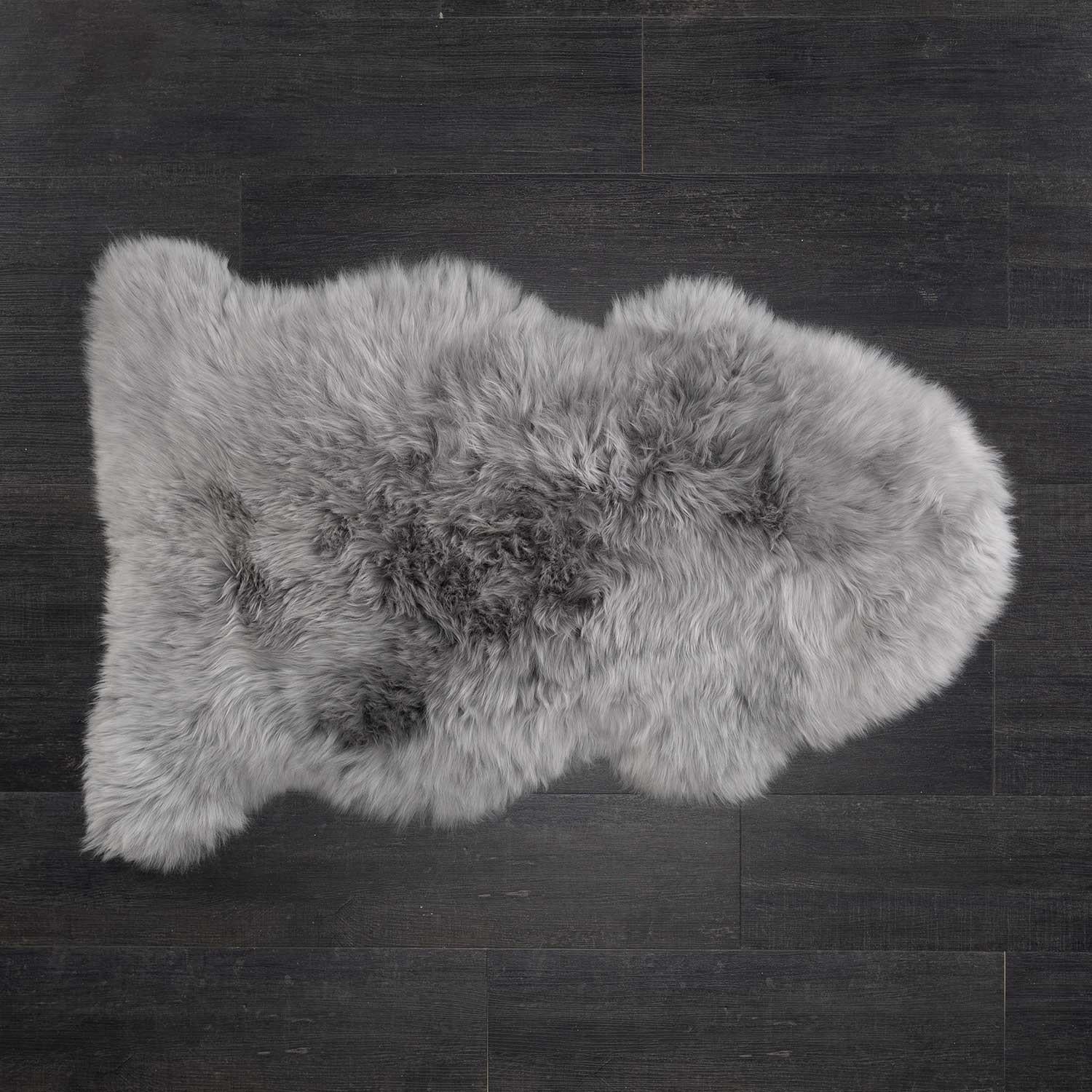 Seconds Sheepskin Rug Dove Grey - Image 3