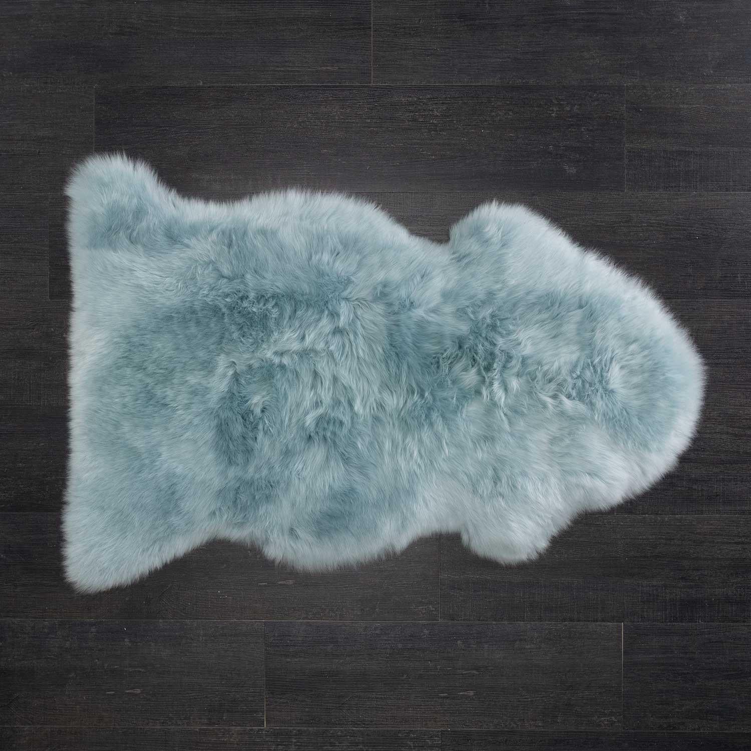 Seconds Sheepskin Rug Duck Egg