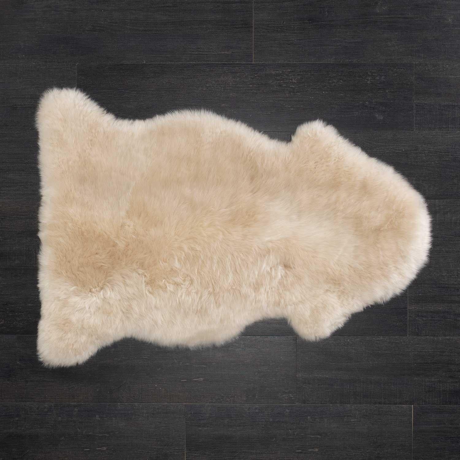 Seconds Sheepskin Rug Linen - Image 3