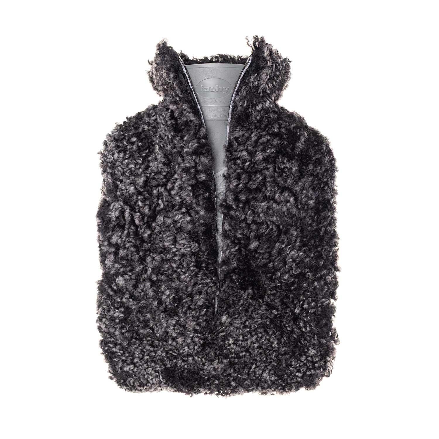 Sheepskin Hot Water Bottle Anthracite - Image 3