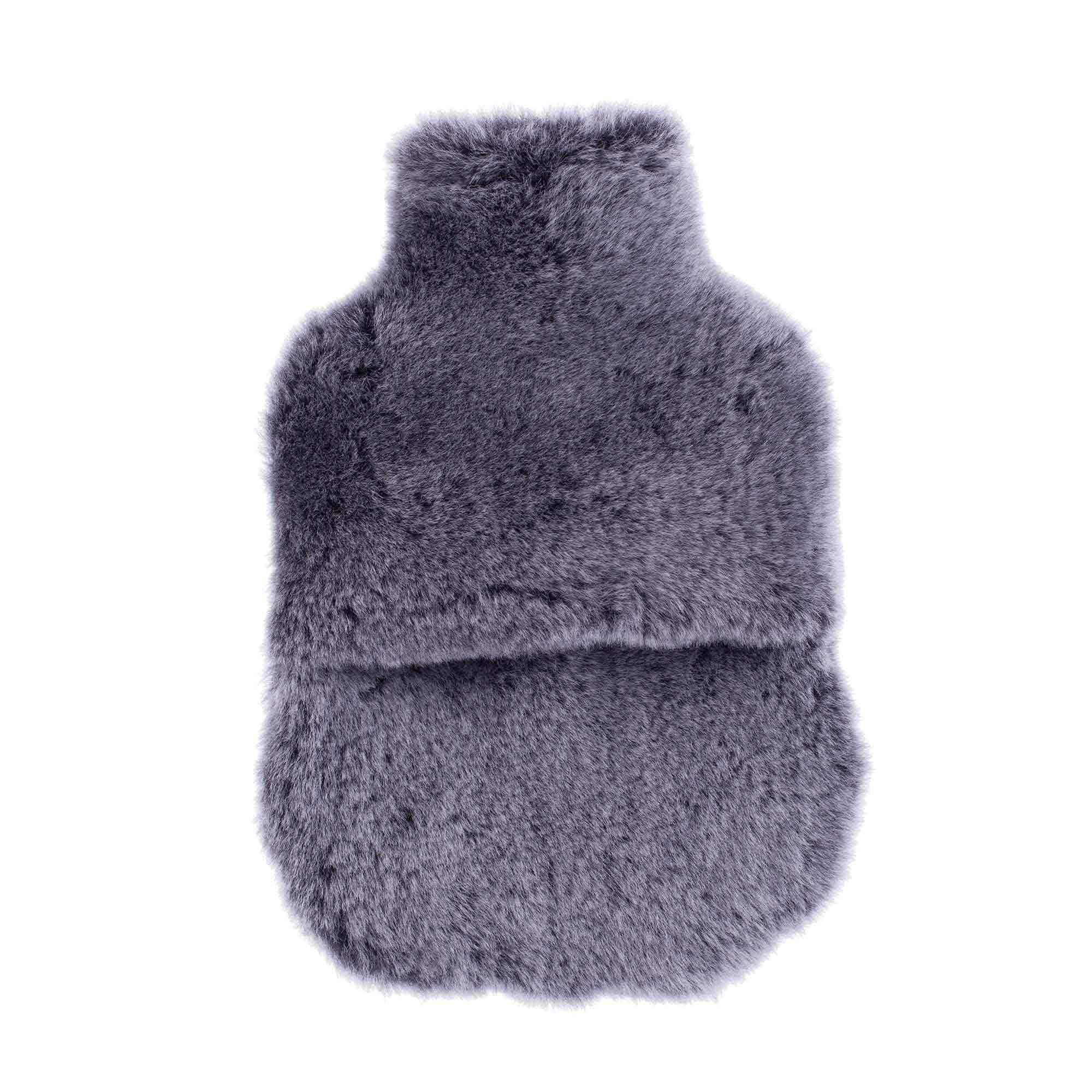 Sheepskin Hot Water Bottle Graphite - Image 3