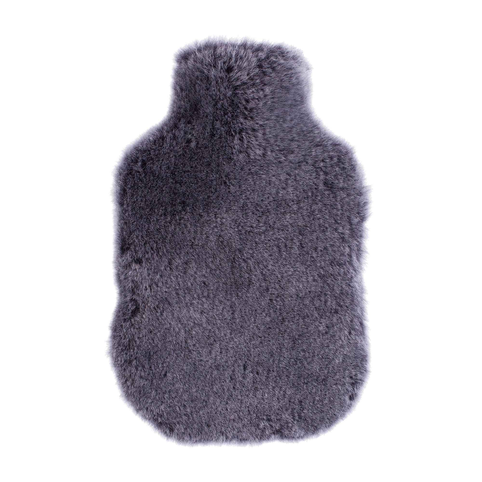 Sheepskin Hot Water Bottle Graphite - Image 4