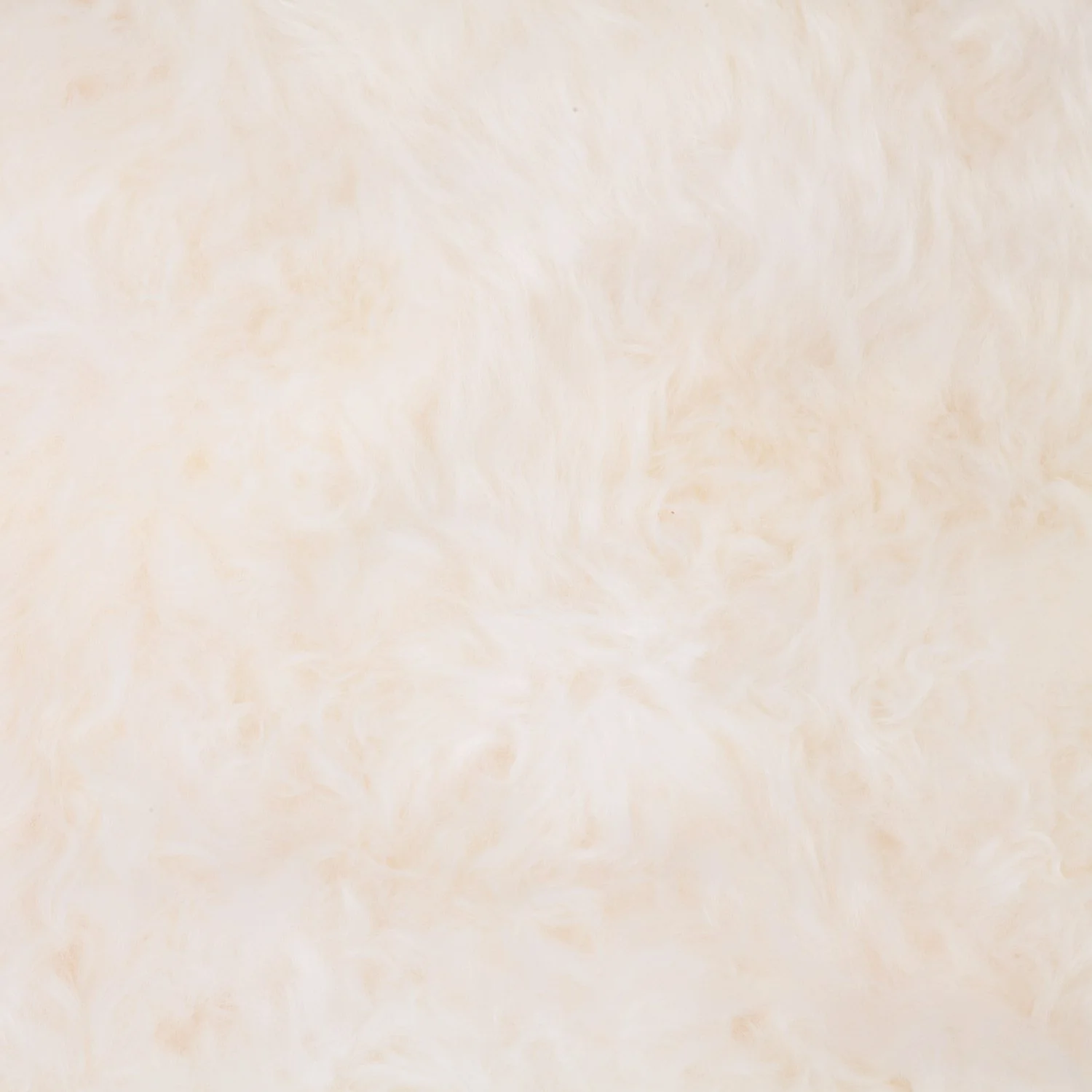 Soft Natural Length Sheepskin Ivory White - Image 4