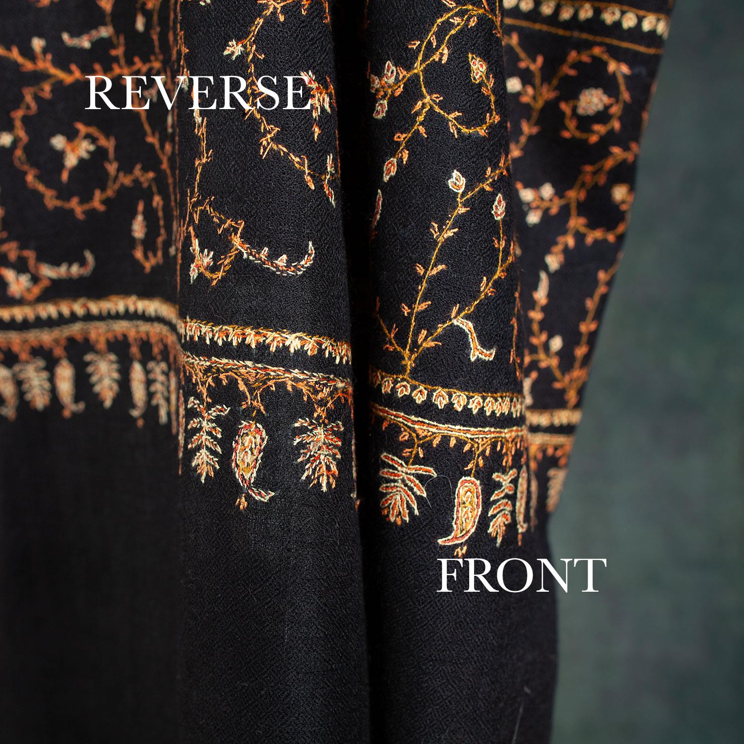 Sozni Hand Embroidered Shawl 'Mother' Zozila - Image 4