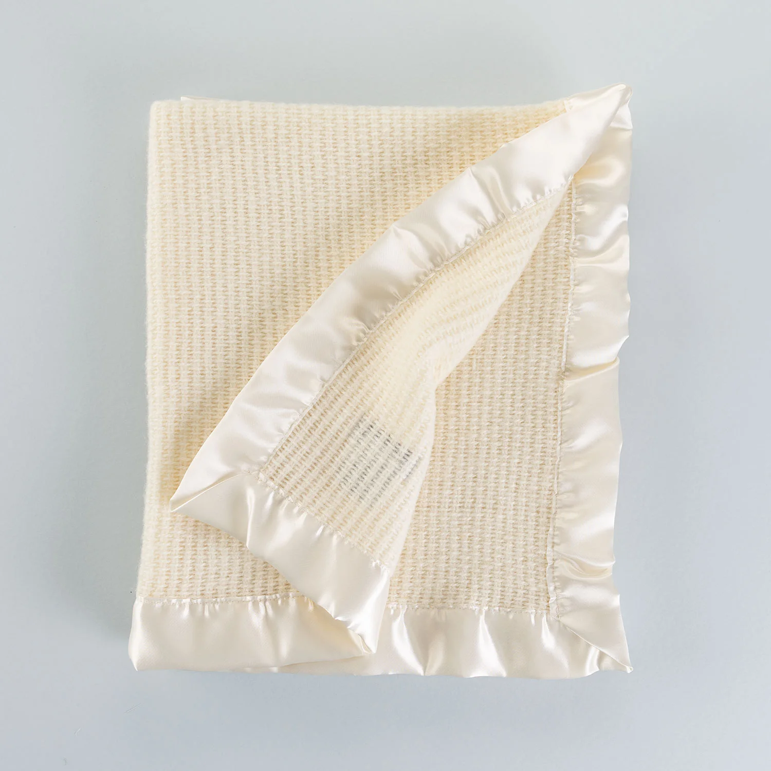 Wool Cellular Baby Blanket - Image 3
