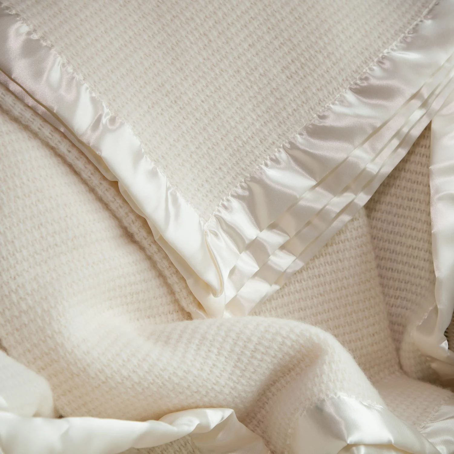 Wool Cellular Baby Blanket - Image 7