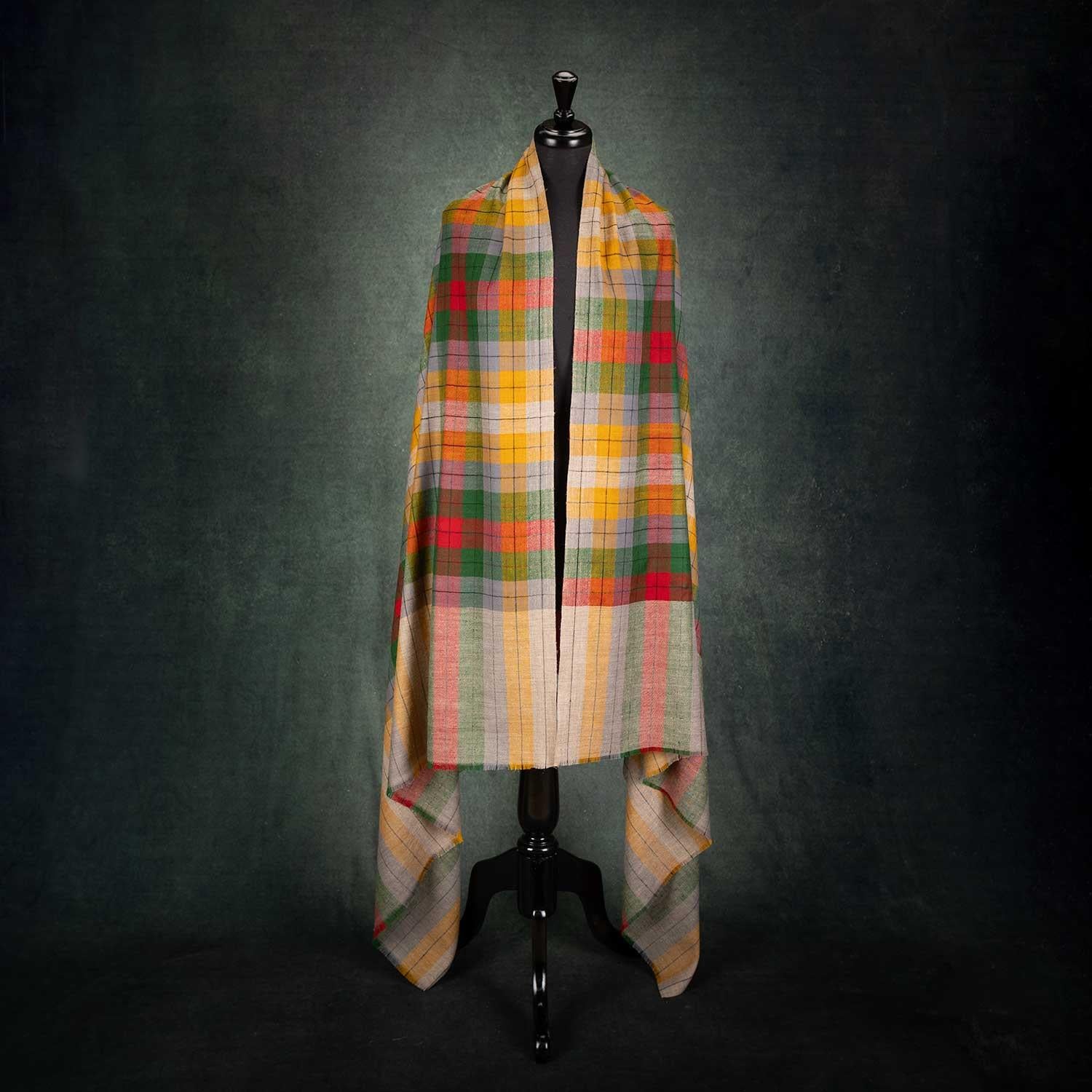 Yarn Dyed Handwoven Holi Series 'Shawl Rangila' - Image 4